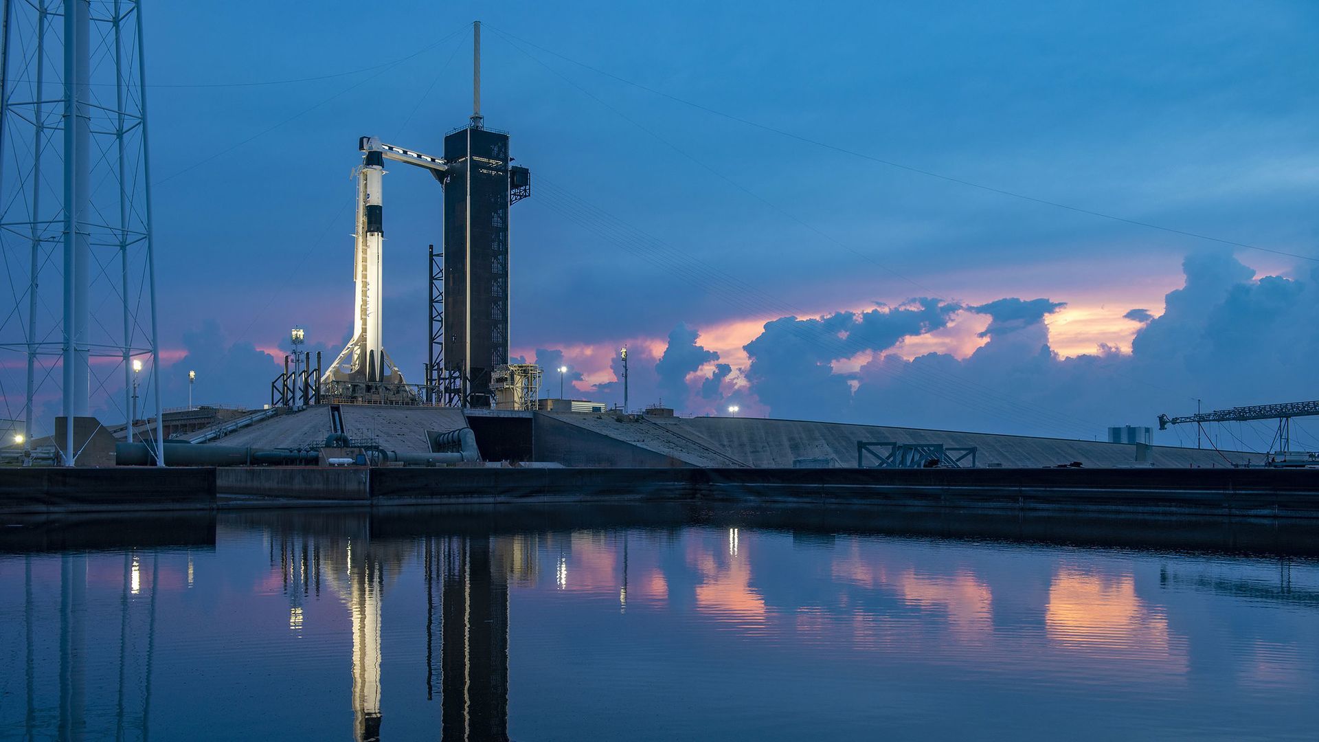 1920x1080 Live updates: SpaceX to launch historic crewed mission for NASA