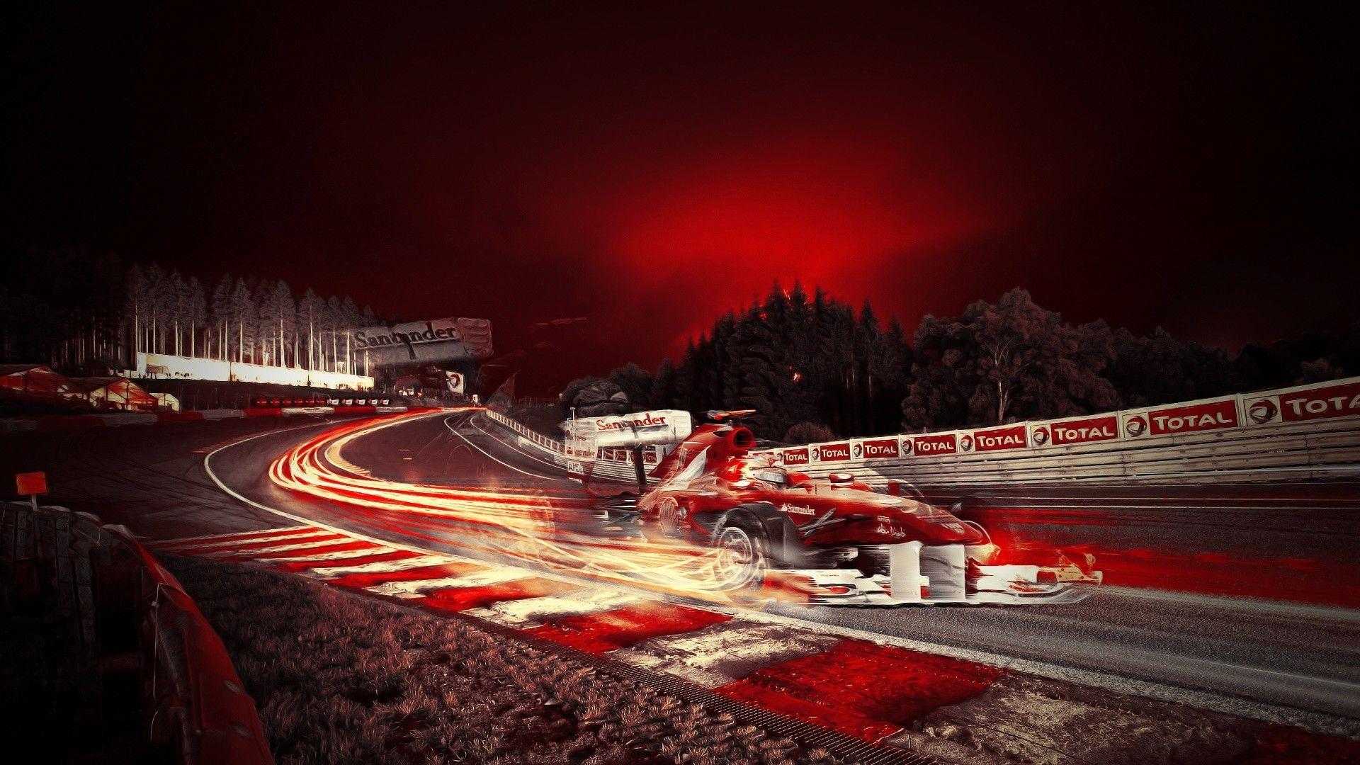 1920x1080 Race Track Wallpaper