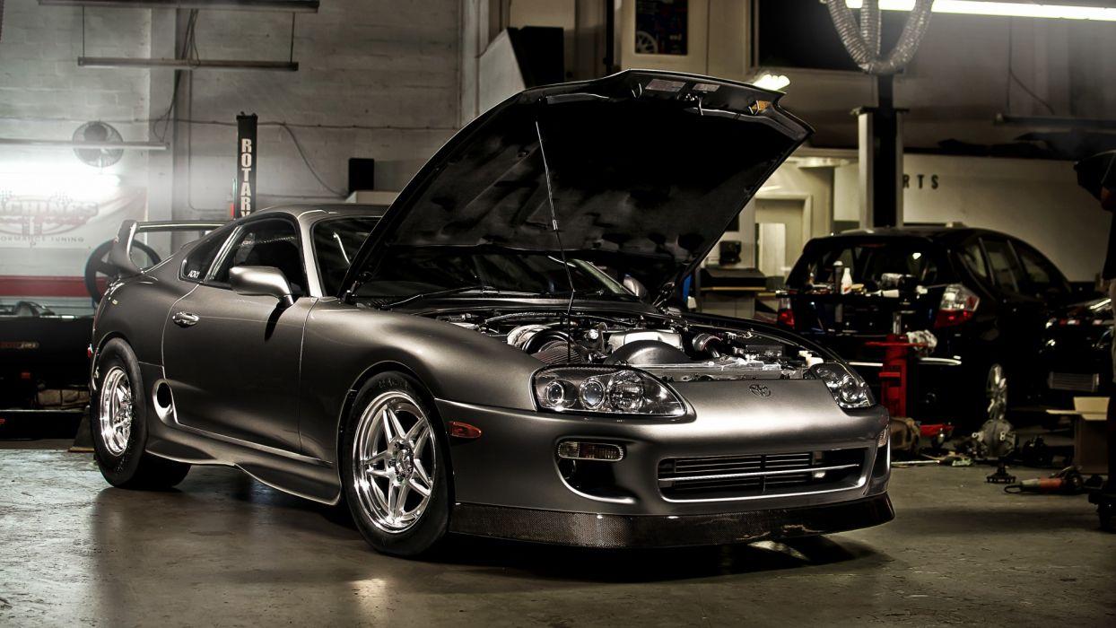 1244x700 Toyota Supra tuning drag racing wallpaperx1080