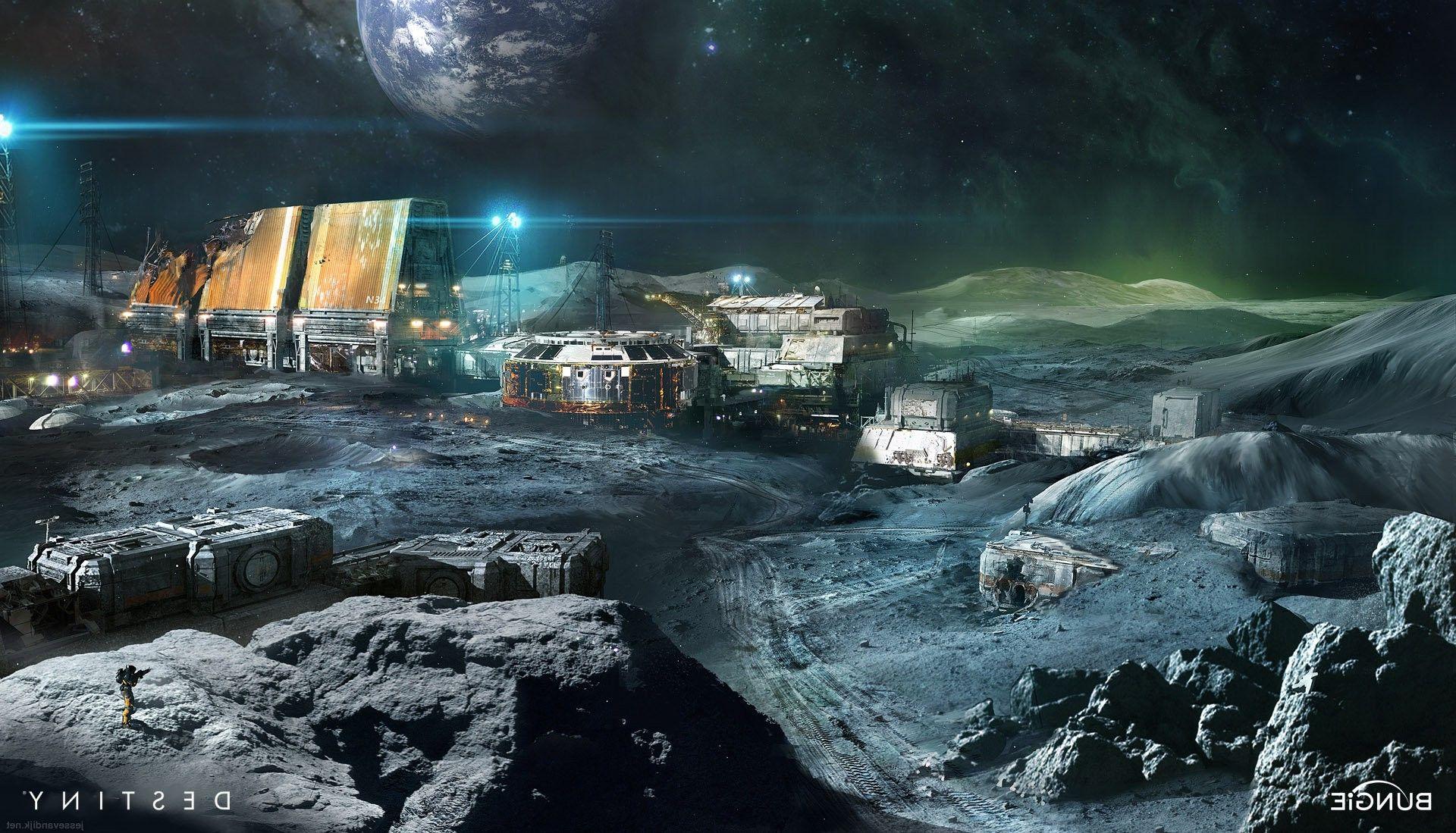1920x1099 Destiny, Concept Art, Space Station Wallpaper HD / Desktop and Mobile Background