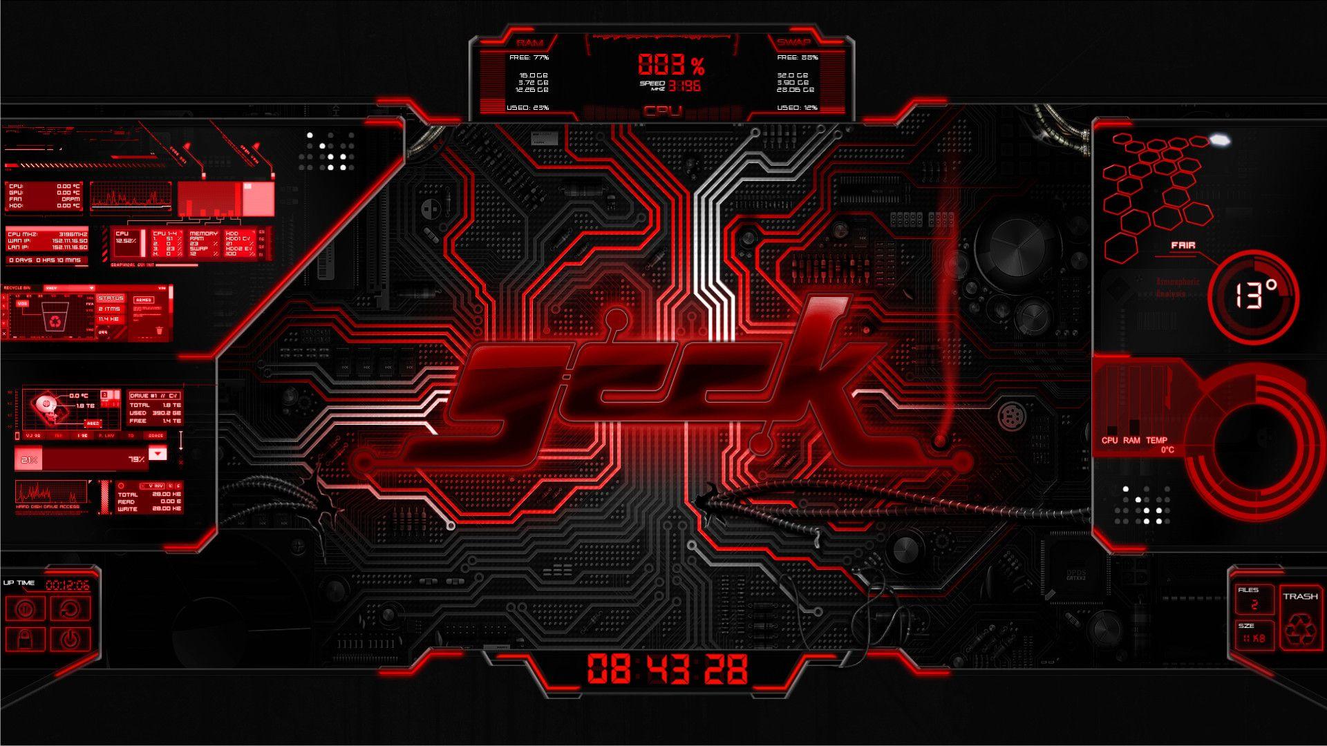 1920x1080 Alienware Red Wallpaper