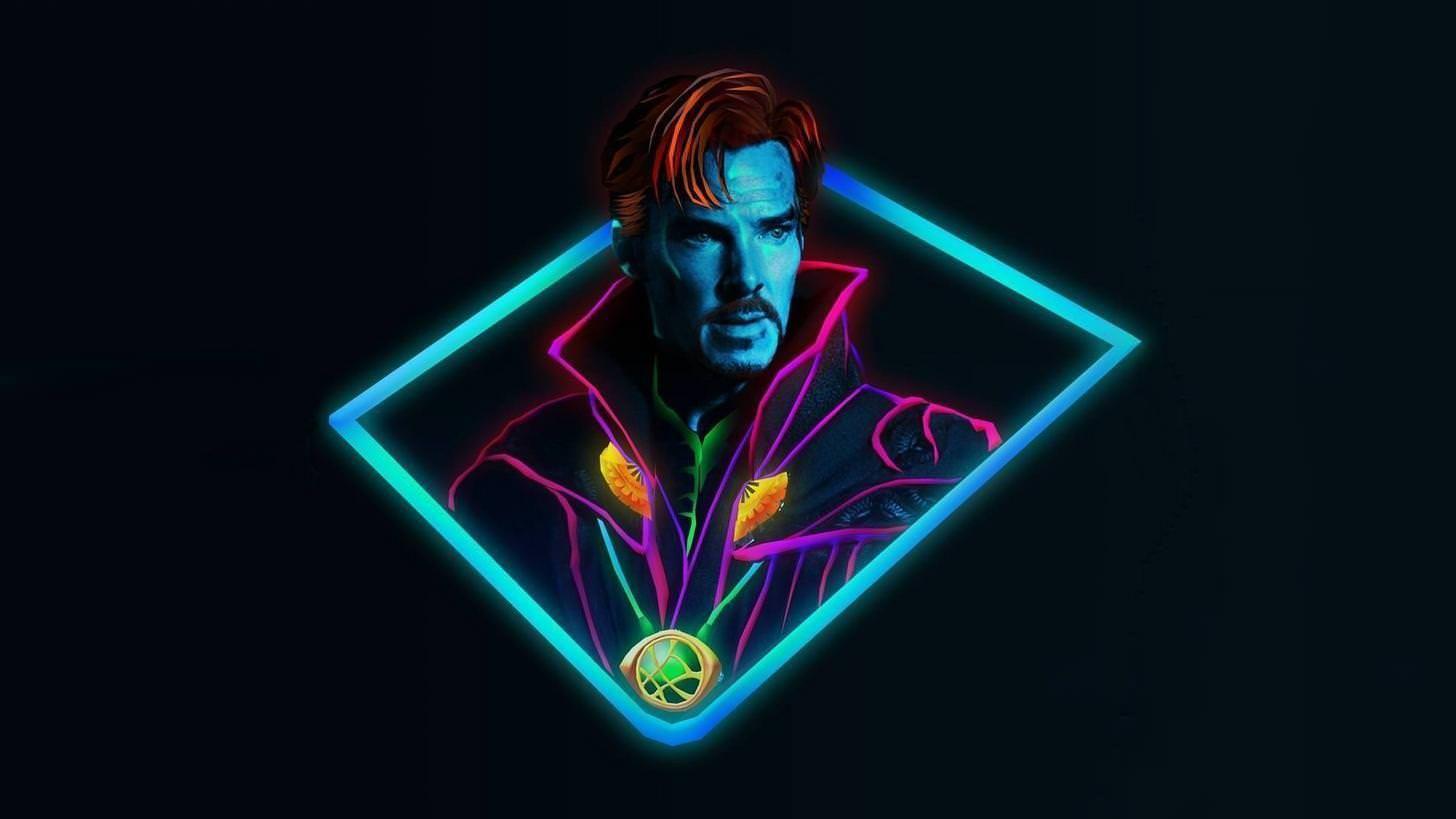1456x819 Neon Avengers 1920x1080 Desktop Wallpaper based on artwork