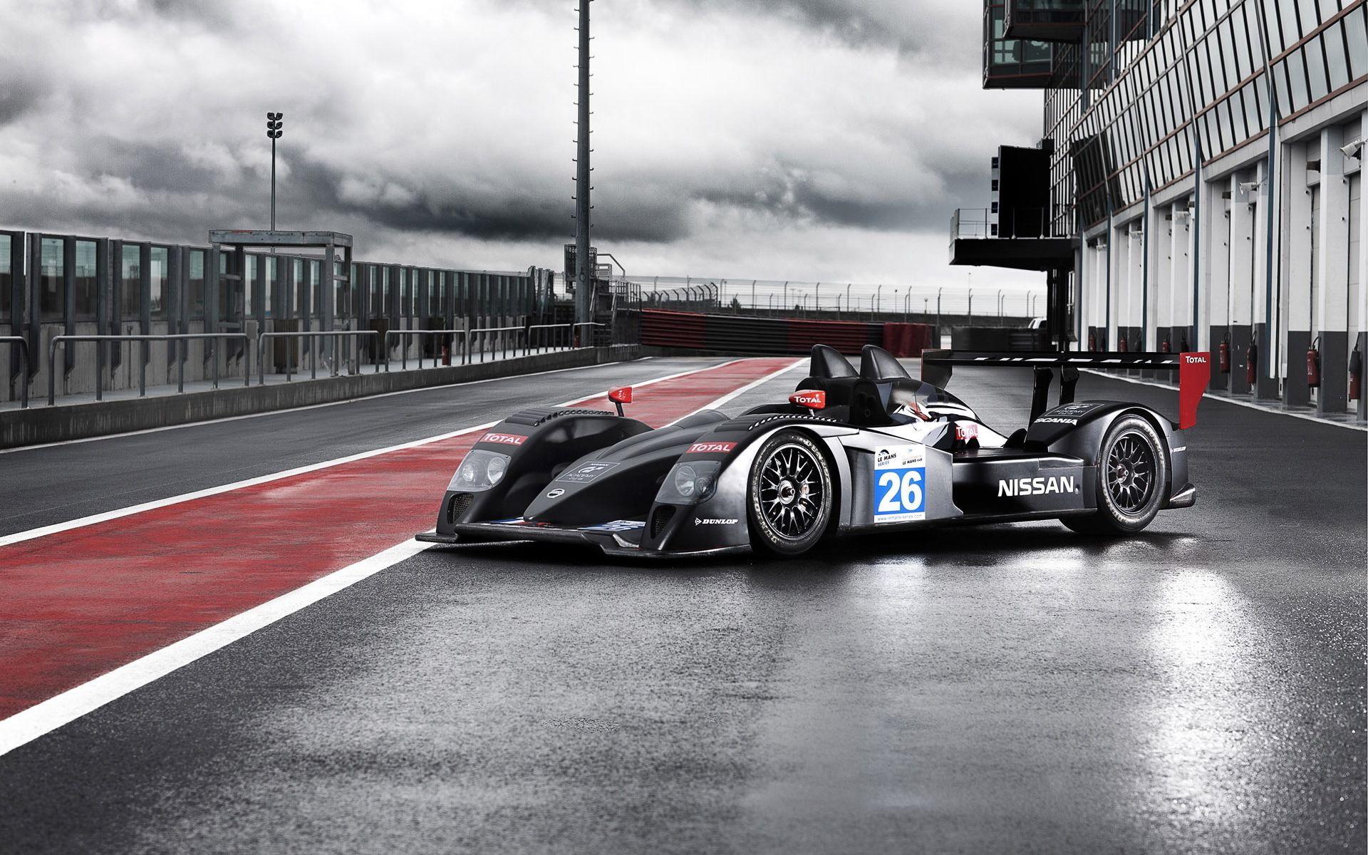 1920x1200 Free download Signatech Nissan LMP2 racing race cars track