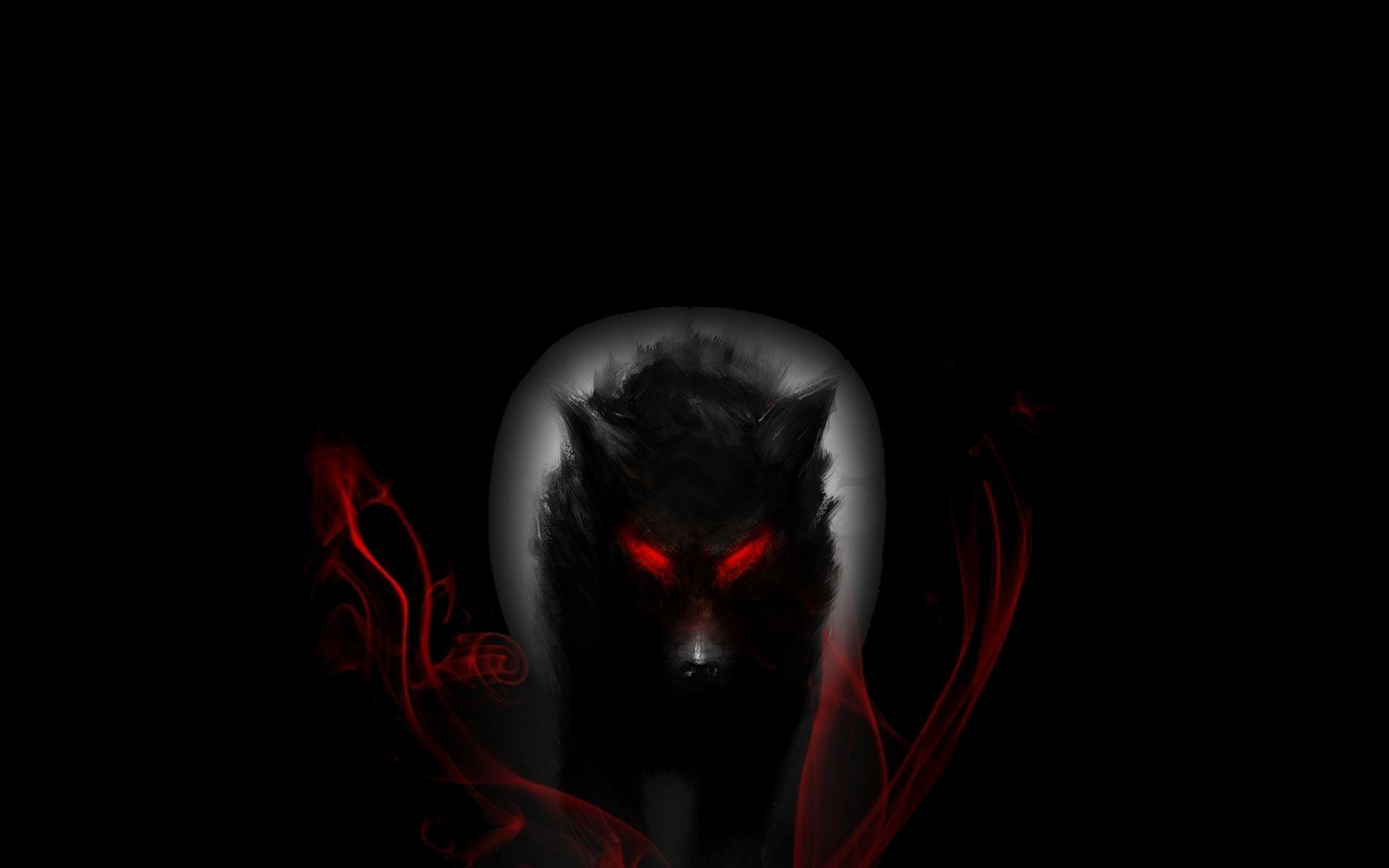 1680x1050 Free download desktop HD evil wolf image desktop HD evil wolf
