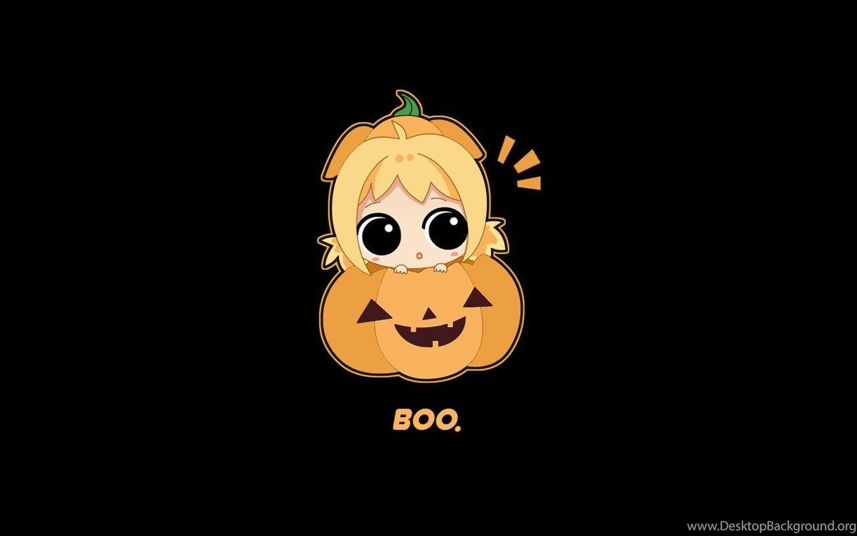 1680x1050 Cute Halloween HD Wallpaper Desktop Background