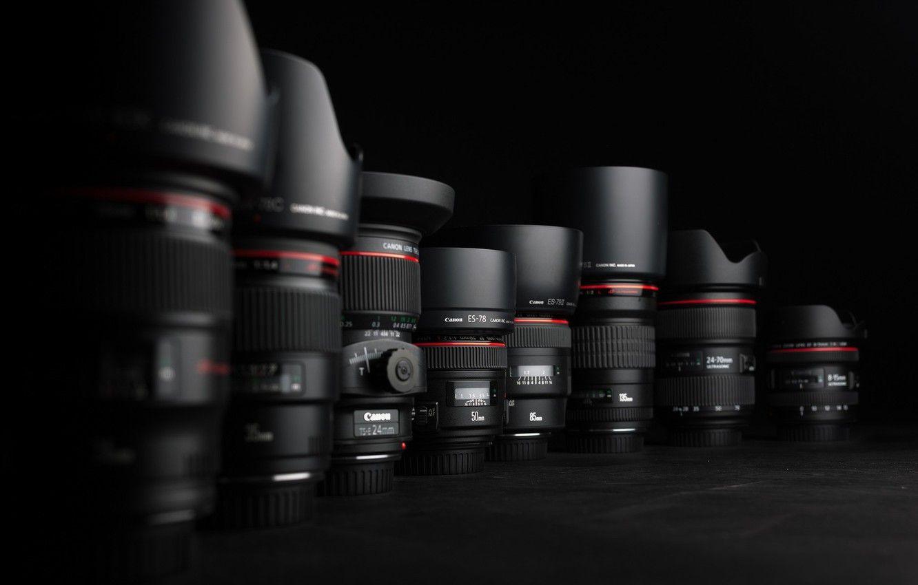 1332x850 Wallpaper black, canon, lenses, Cameras image for desktop