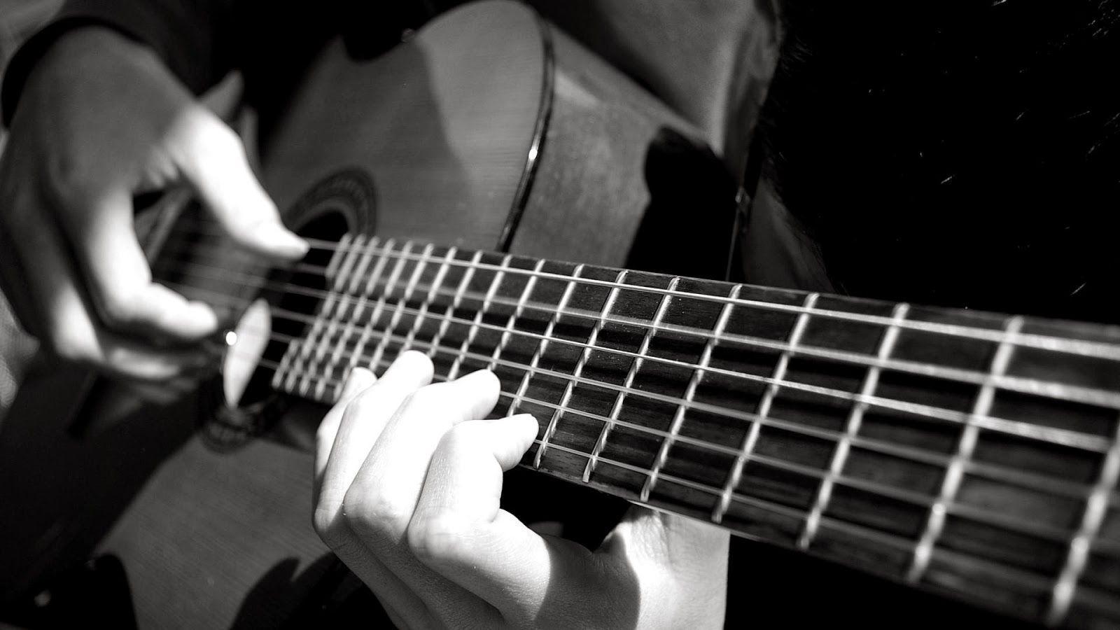 1600x900 Guitarist Wallpaper