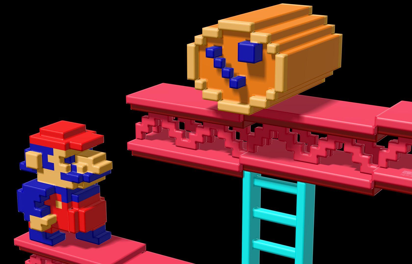 1680x1080 Retro 3D Mario Video Game Desktop Wallpaper: Desktop HD Wallpaper Free Image, Picture, Photo on