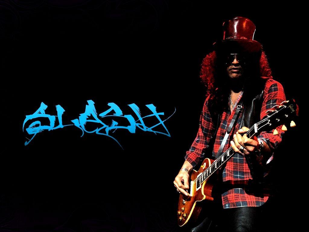 1024x768 Slash Guitar Wallpaper