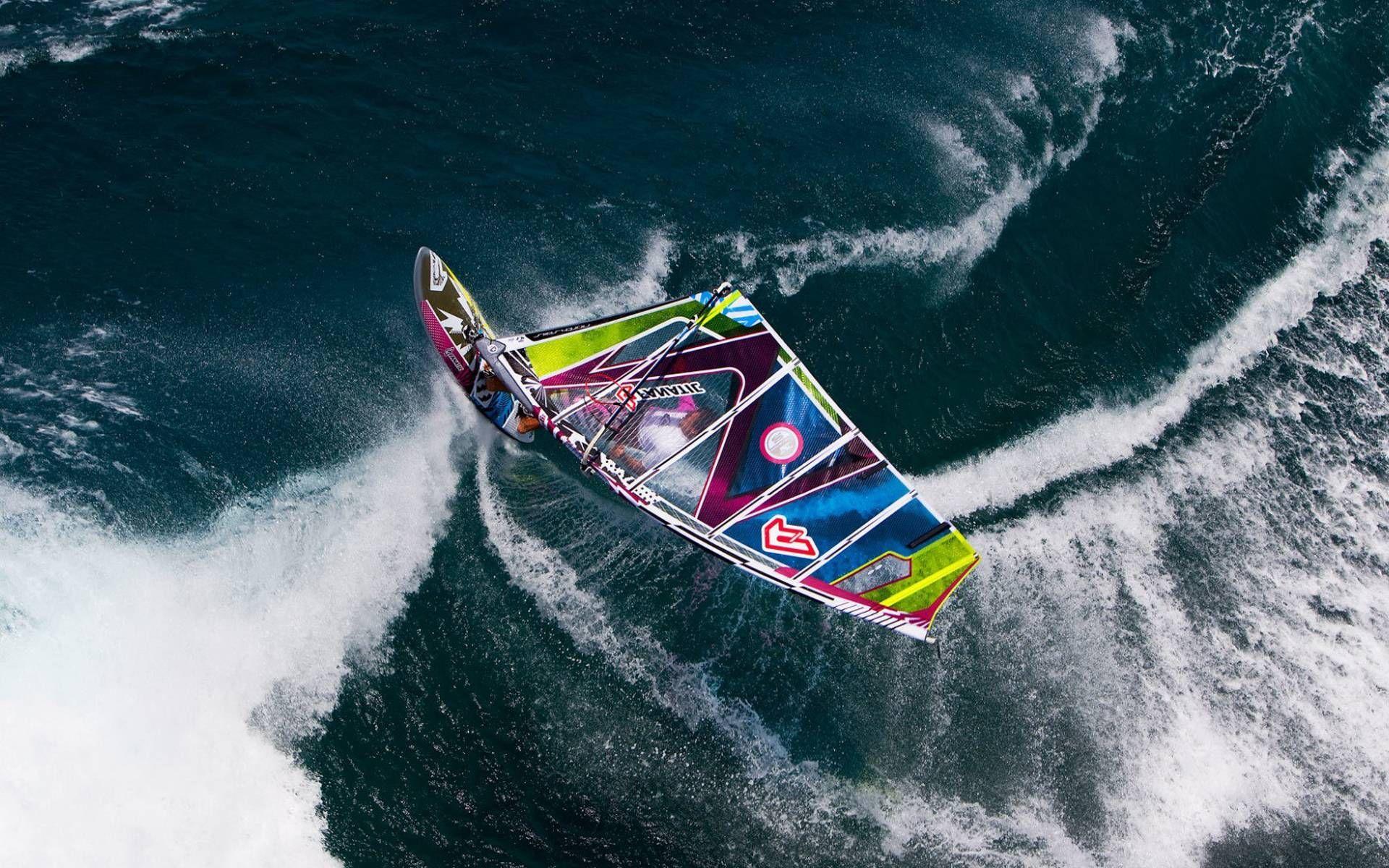1920x1200 Windsurfing Wallpaper. Surfing, Sport poster
