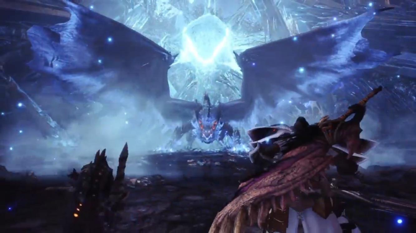 1334x750 xeno'jiiva from Monster Hunter World. Monster hunter world