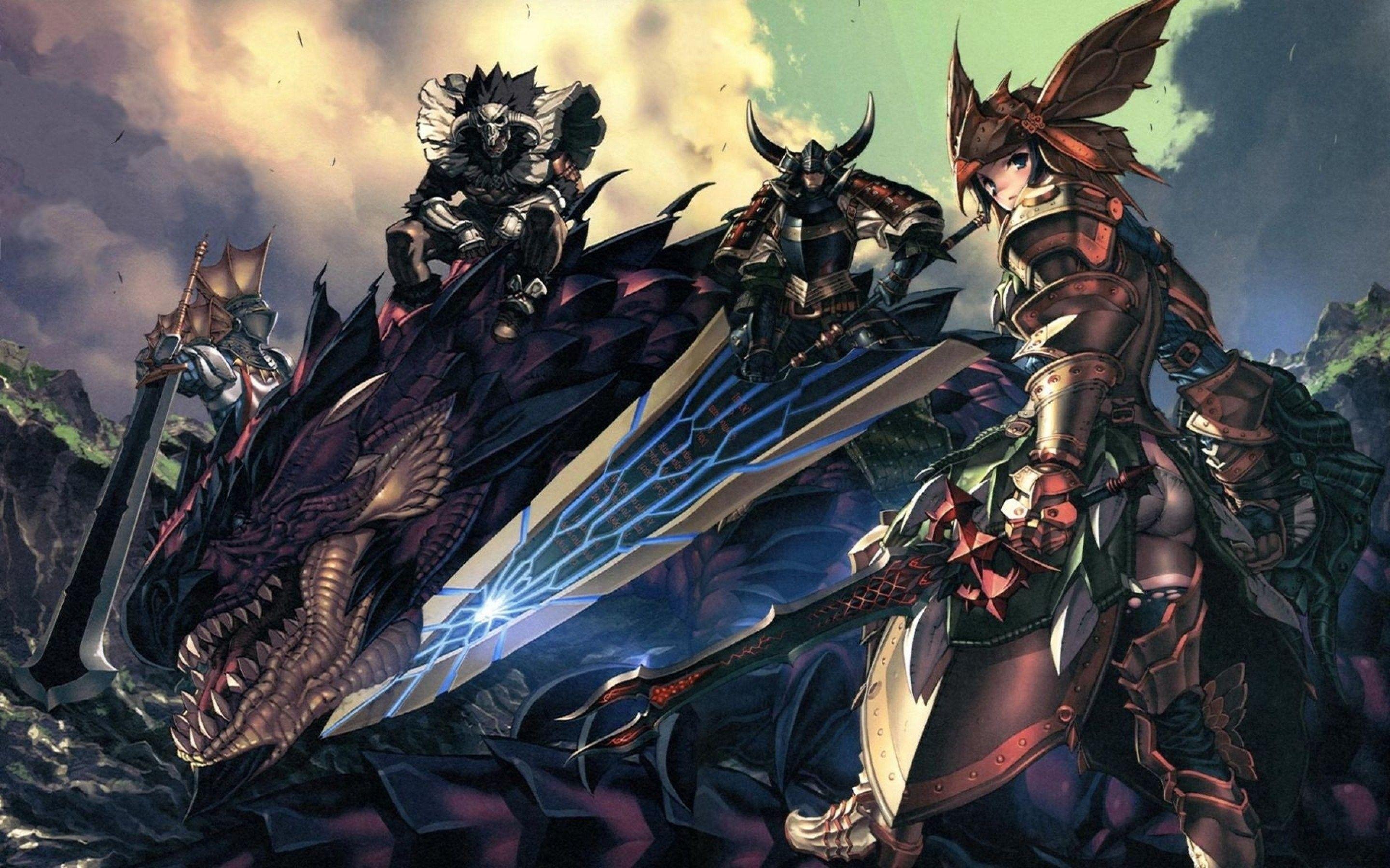 2880x1800 Monster Hunter X Wallpaper