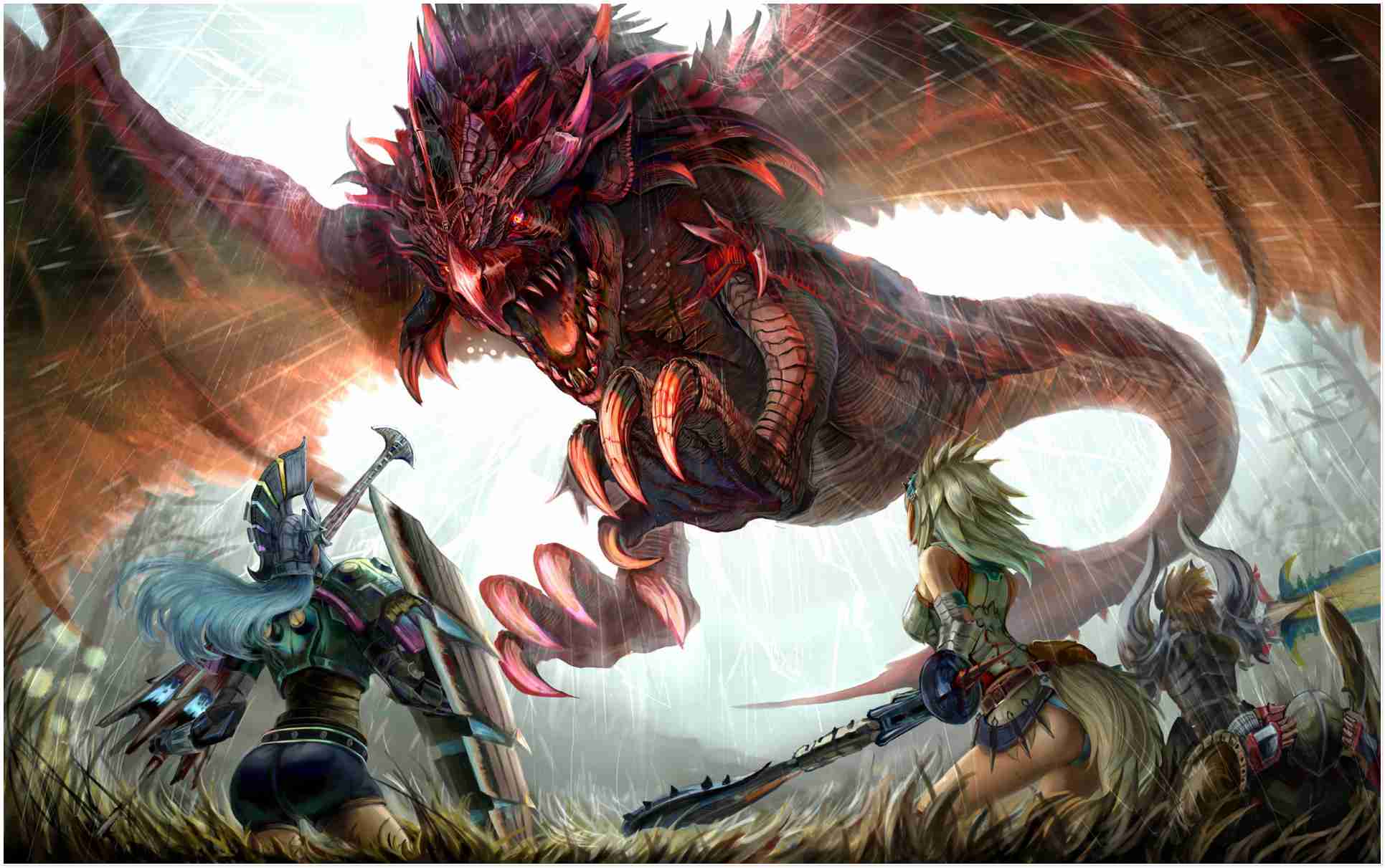 1931x1211 Best Of 15 monster hunter world wallpaper latest Update