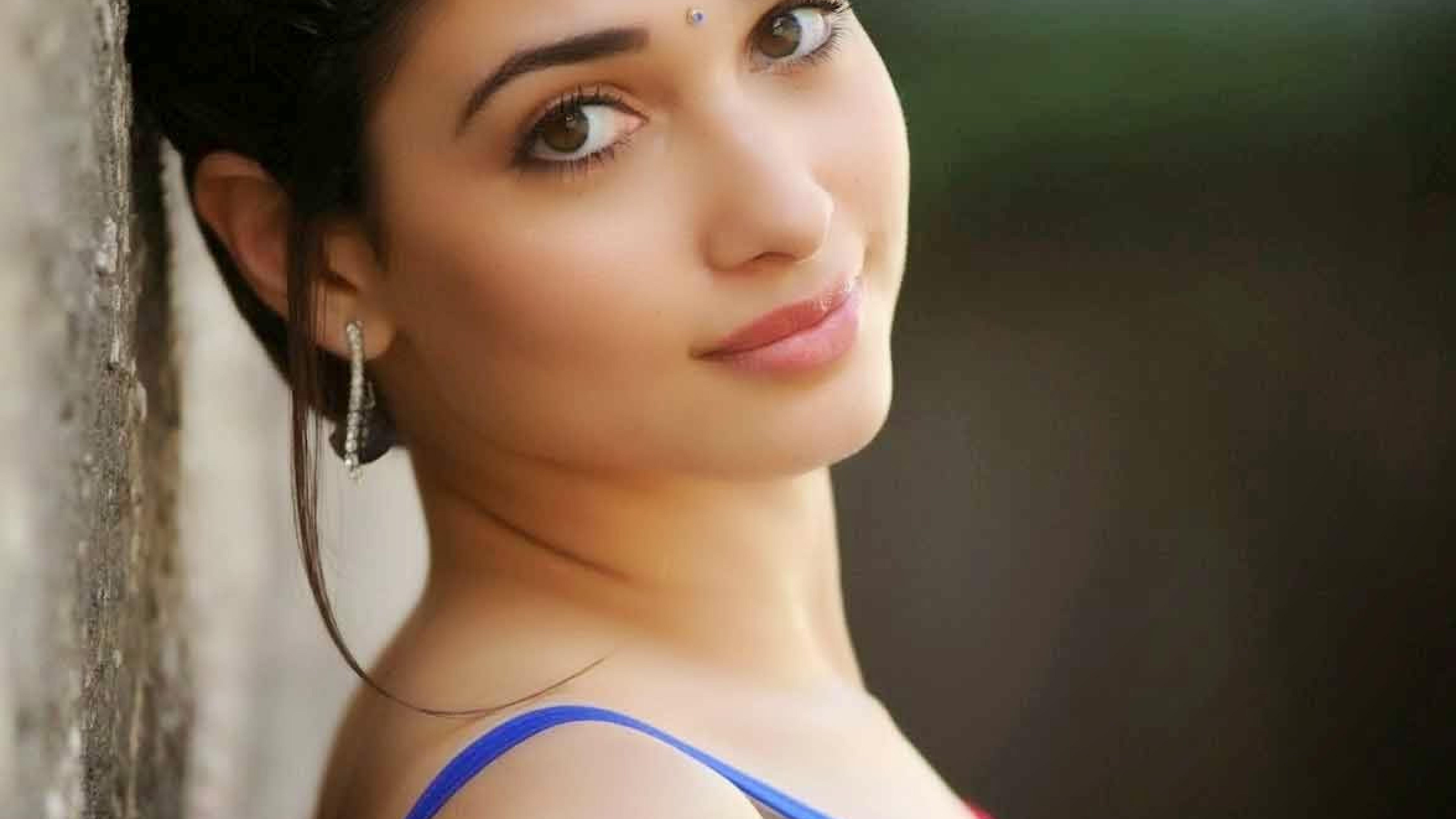 7680x4320 Tamannaah Bhatia Close Up Photo 8K Wallpaper, HD Indian