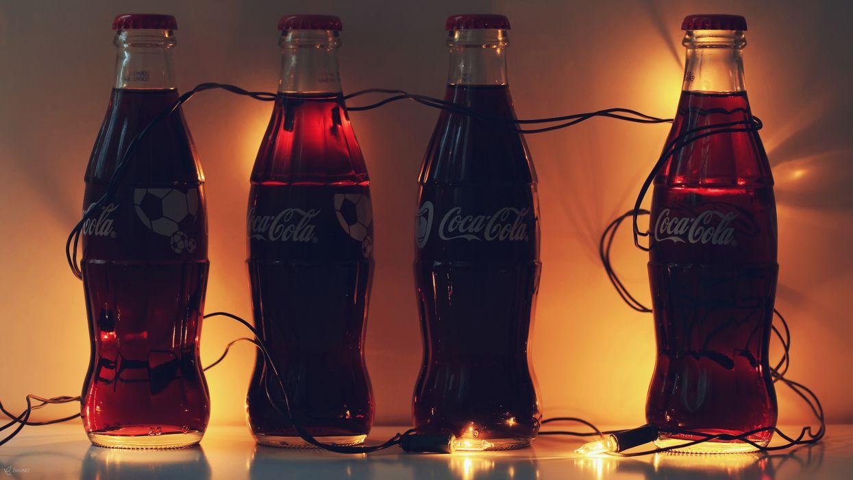 1245x700 Coca Cola Coke Soda Bottles Lights Cola Wallpaperx1440
