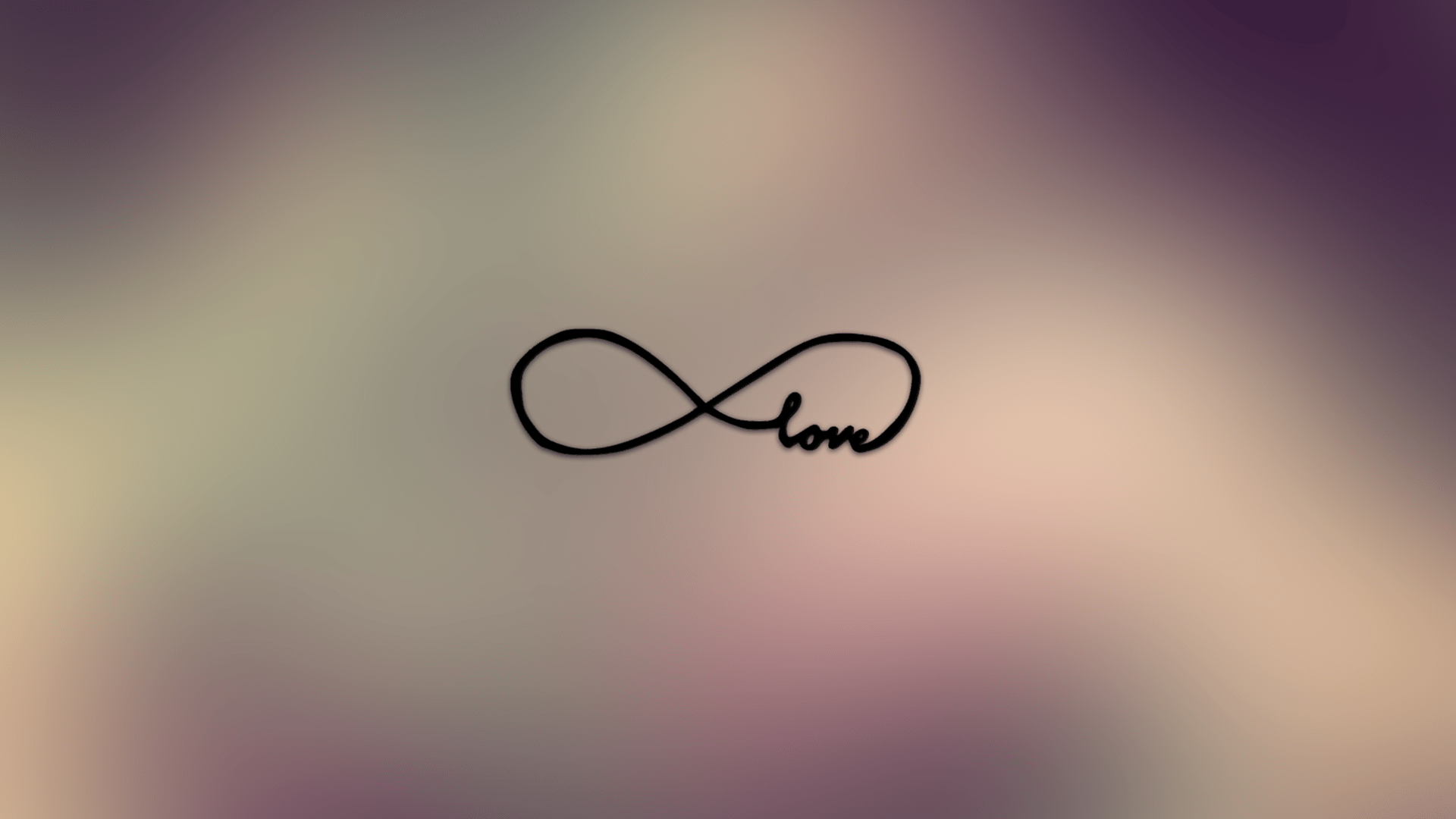 1920x1080 Minimalist Infinite Love Wallpaper 27563