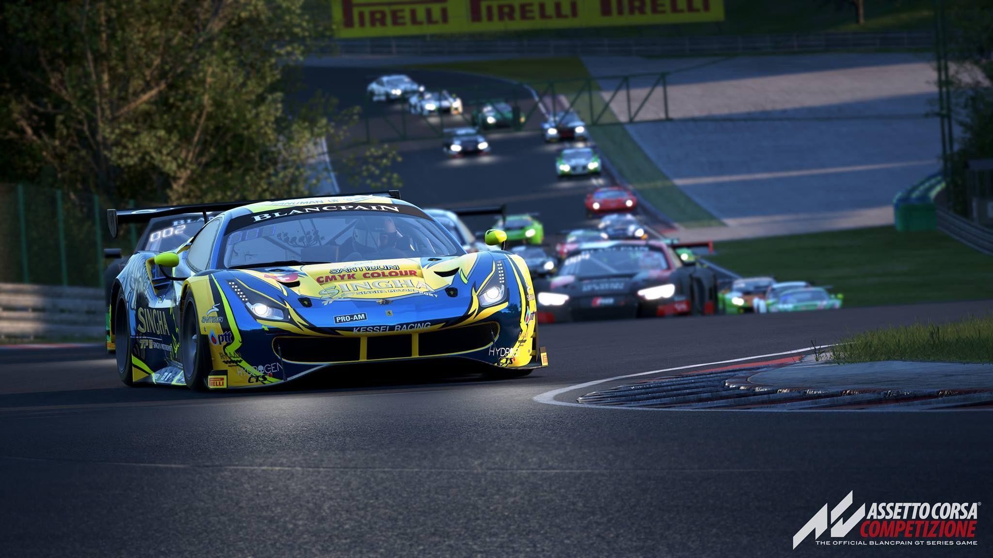 2048x1152 Assetto Corsa Competizione v 0.4.2 Deployed. Ferrari 488