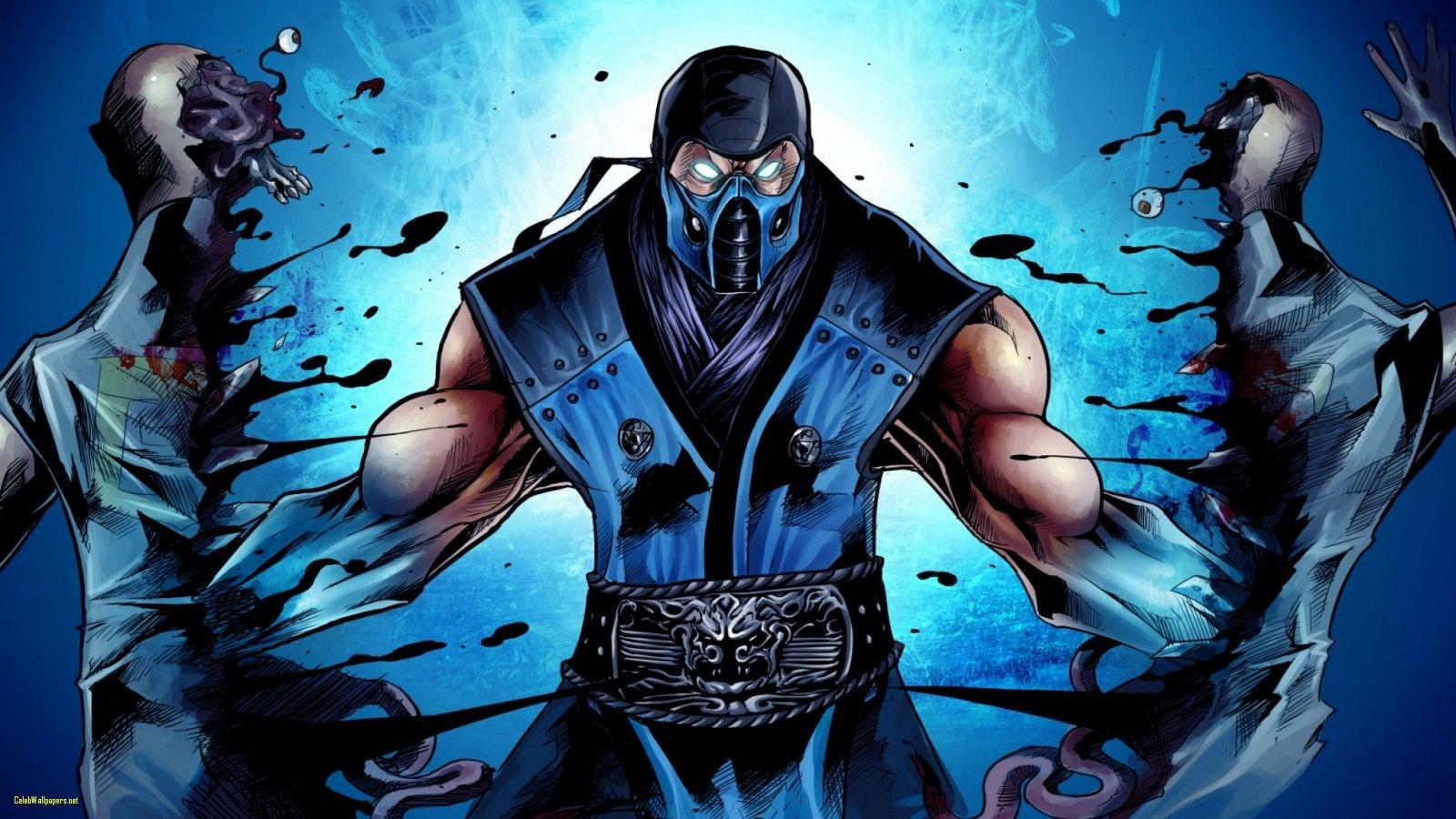 1600x900 Download Wallpaper X Mortal Kombat Sub Zero Ninja Art Best Of