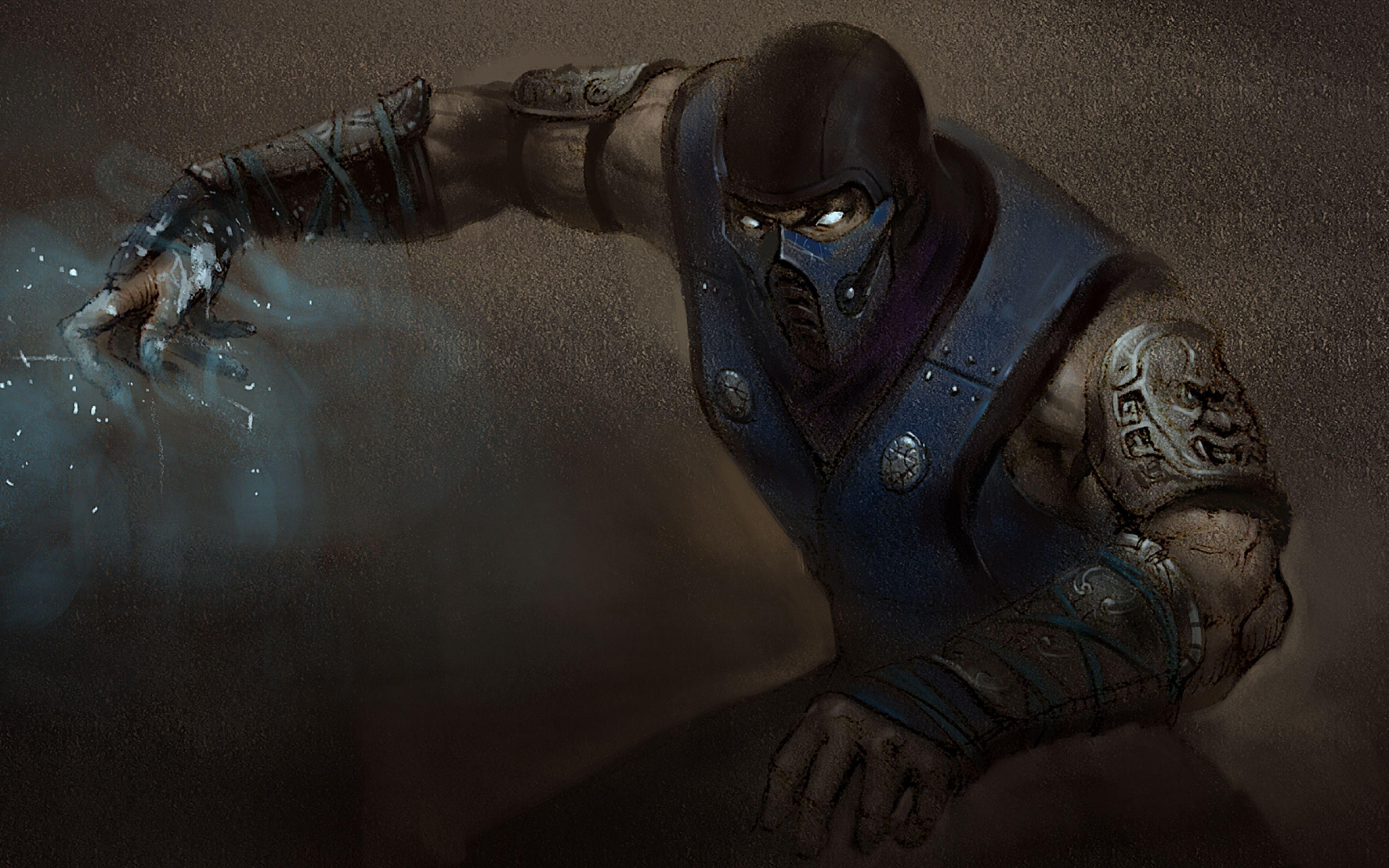 3840x2400 Sub Zero Mortal Kombat Wallpaper