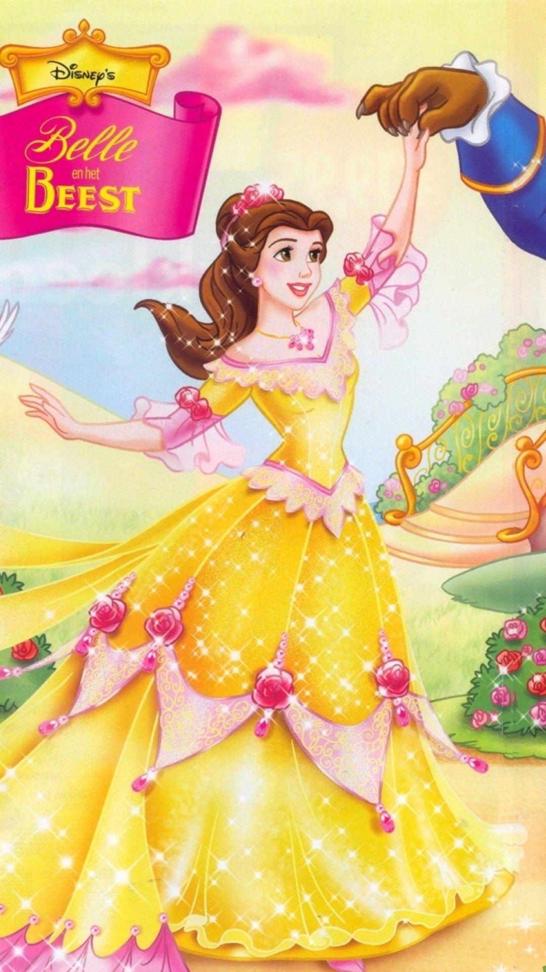 1080x1920 Princess Belle Wallpaper