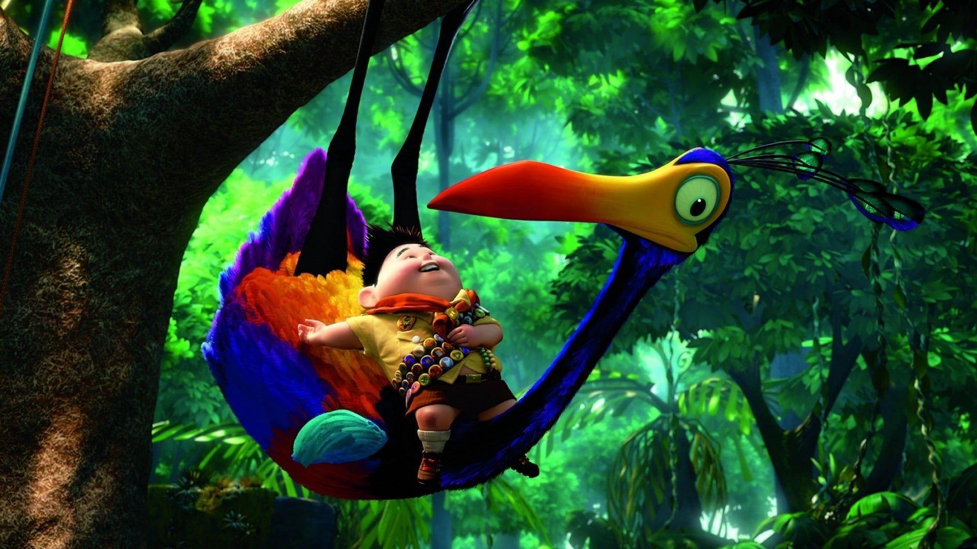 1920x1080 Russell from Up, Up (movie), Disney Pixar, animated movies HD
