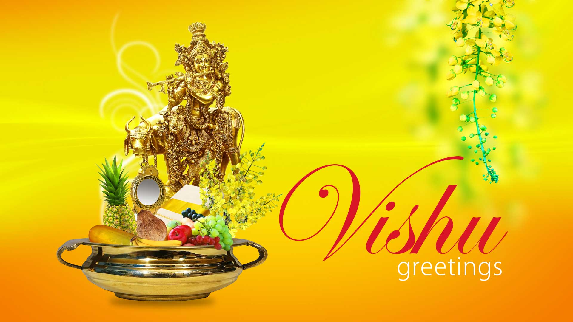 1920x1080 Vishu Greetings Vishu Greeting Card Happy Vishu De Kochi Kerala