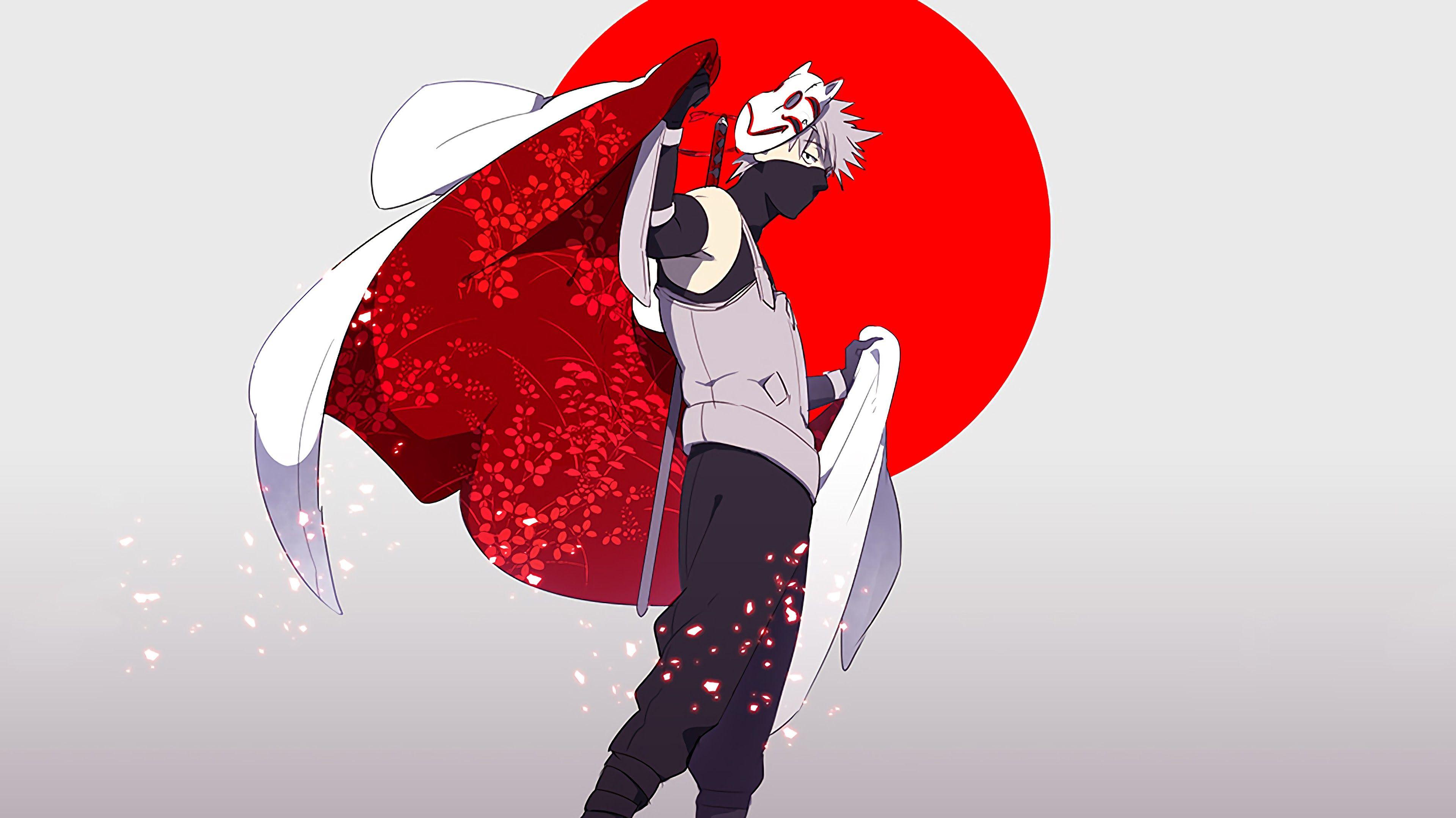 3840x2160 Kakashi Anbu Mask 4K Wallpaper