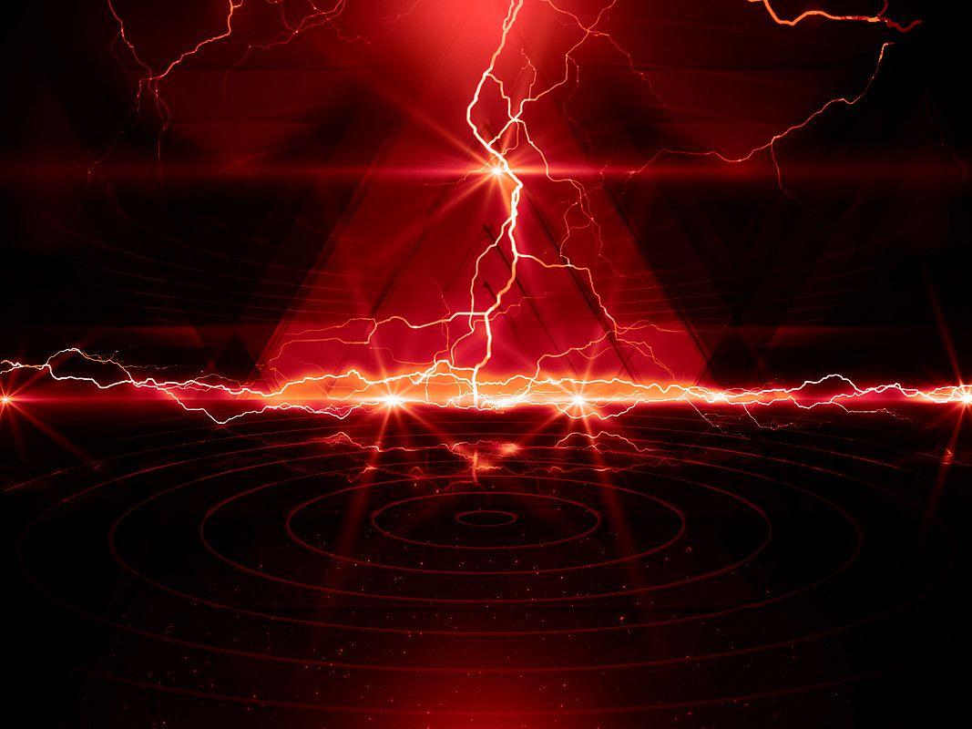 Red Lightning Wallpapers - Top Free Red Lightning Backgrounds