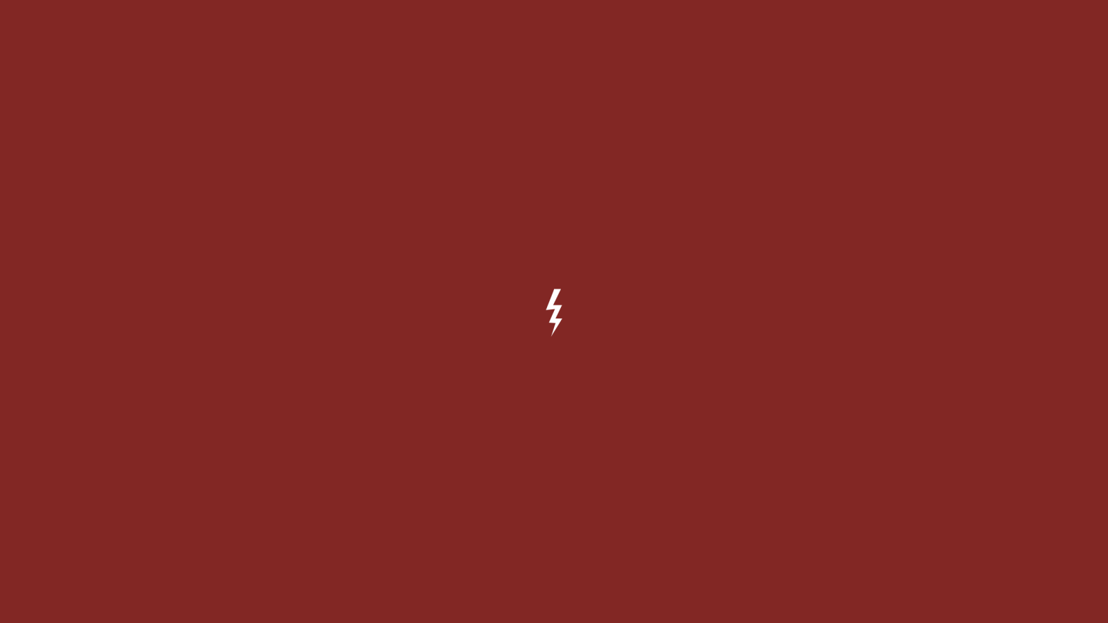 1600x900 White Lightning, red background Desktop wallpaper 1600x900