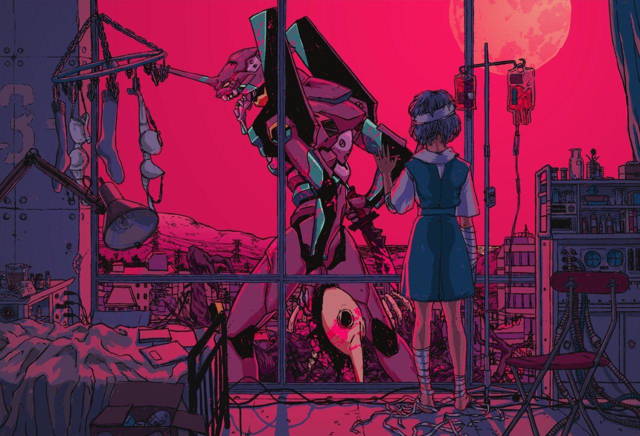 1280x873 #anime girls, #Neon Genesis Evangelion, #EVA Unit #Ayanami Rei wallpaper. Mocah HD Wallpaper