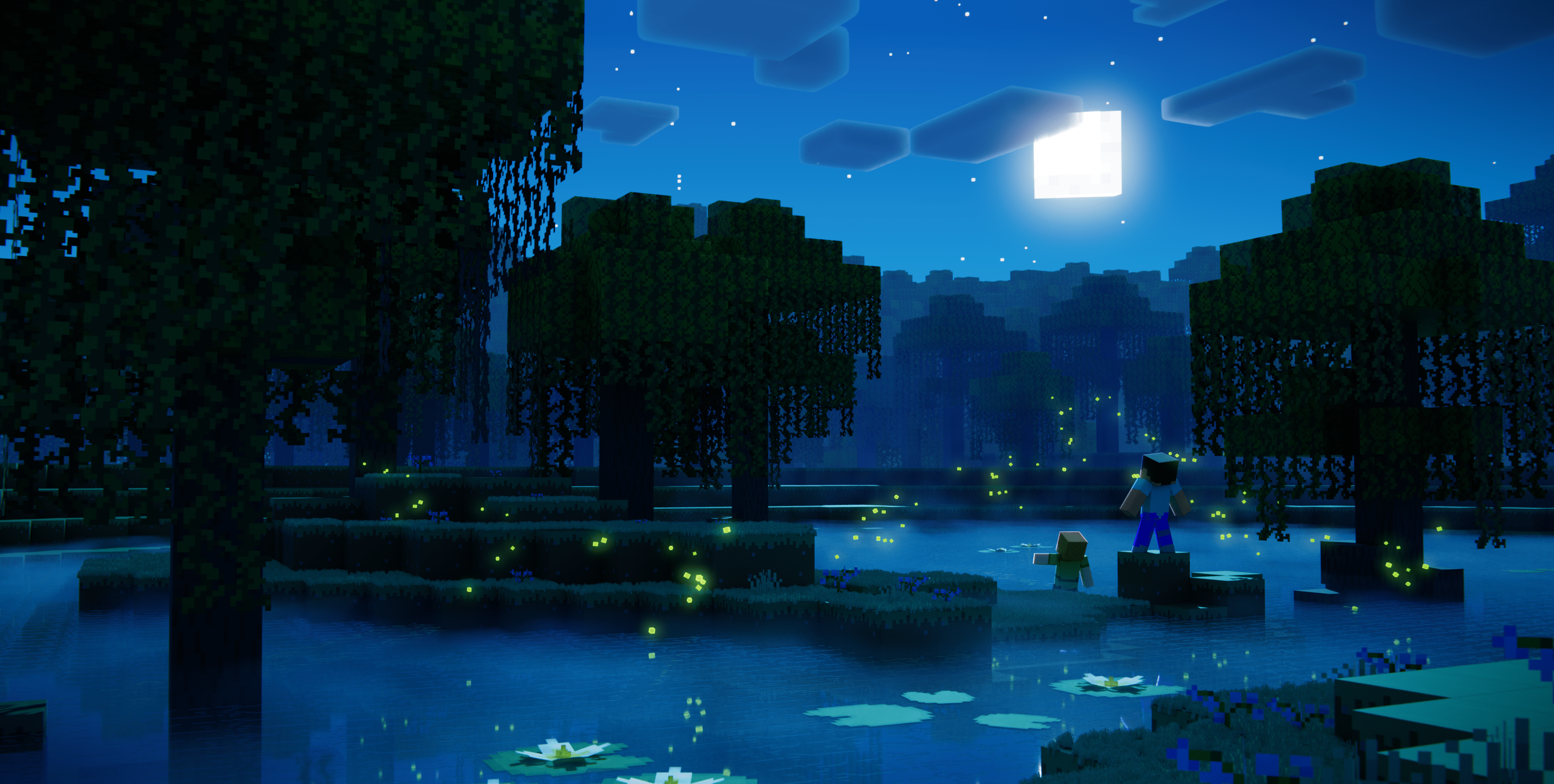 4096x2067 Minecraft 1.19 Wallpaper