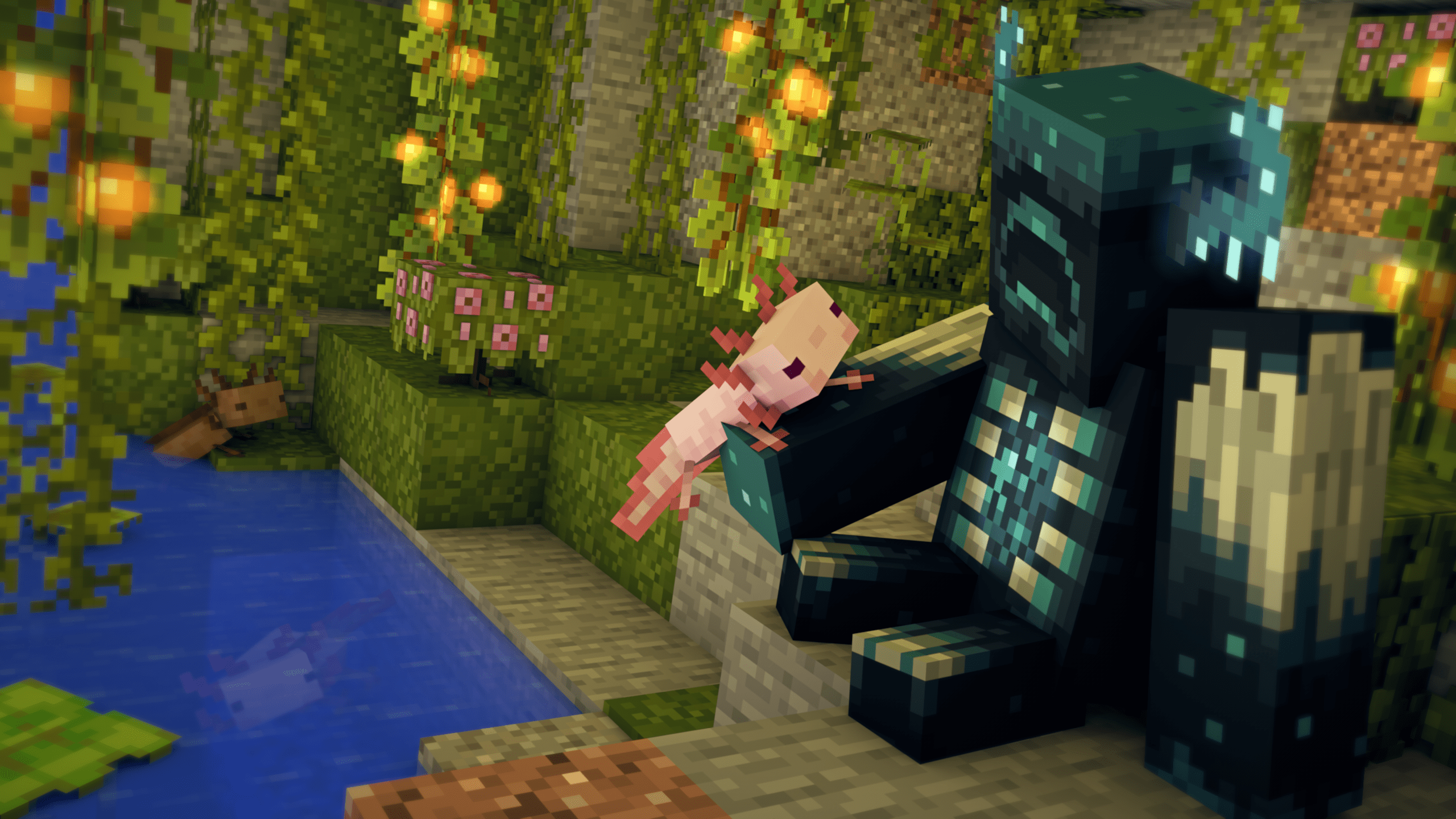 2560x1440 Minecraft 1.19 Wallpaper