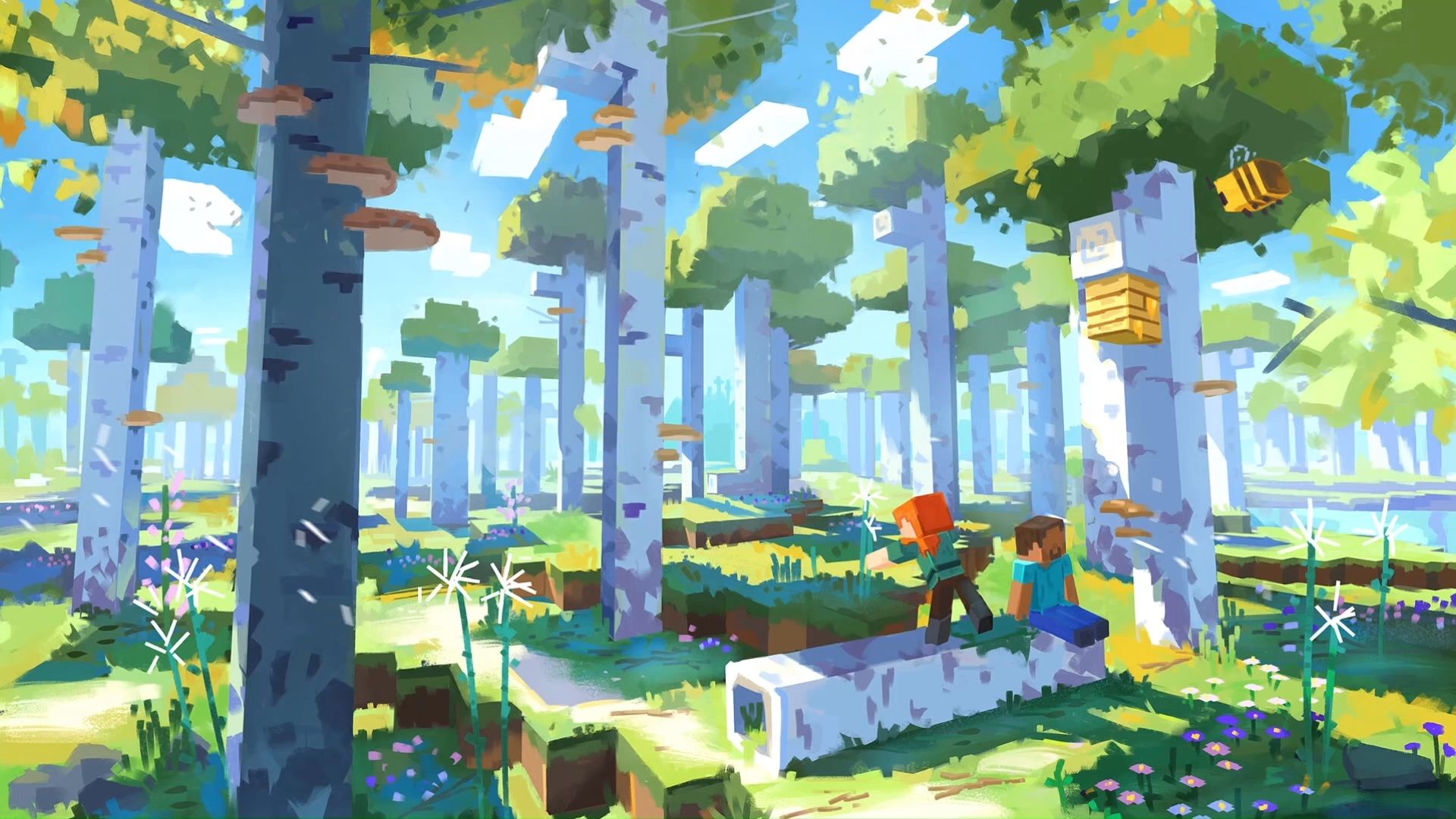 1920x1080 Minecraft 1.19 The Wild features