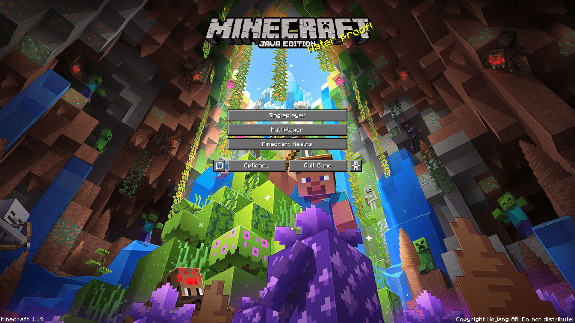 1920x1080 Minecraft Keyart Background by DGA Resource Packs