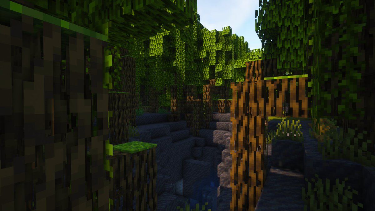 1200x675 Wallpaper Minecraft Mangrove 1.19 Shaders #Minecraft #WildUpdate #wallpaper #Mangrove #Shaders
