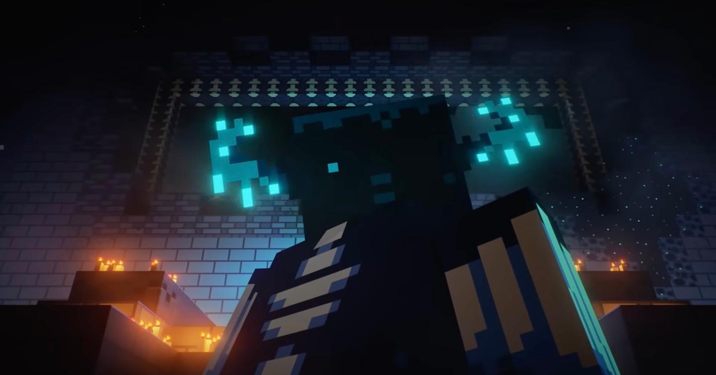 1440x755 Minecraft Deep Dark Wallpaper