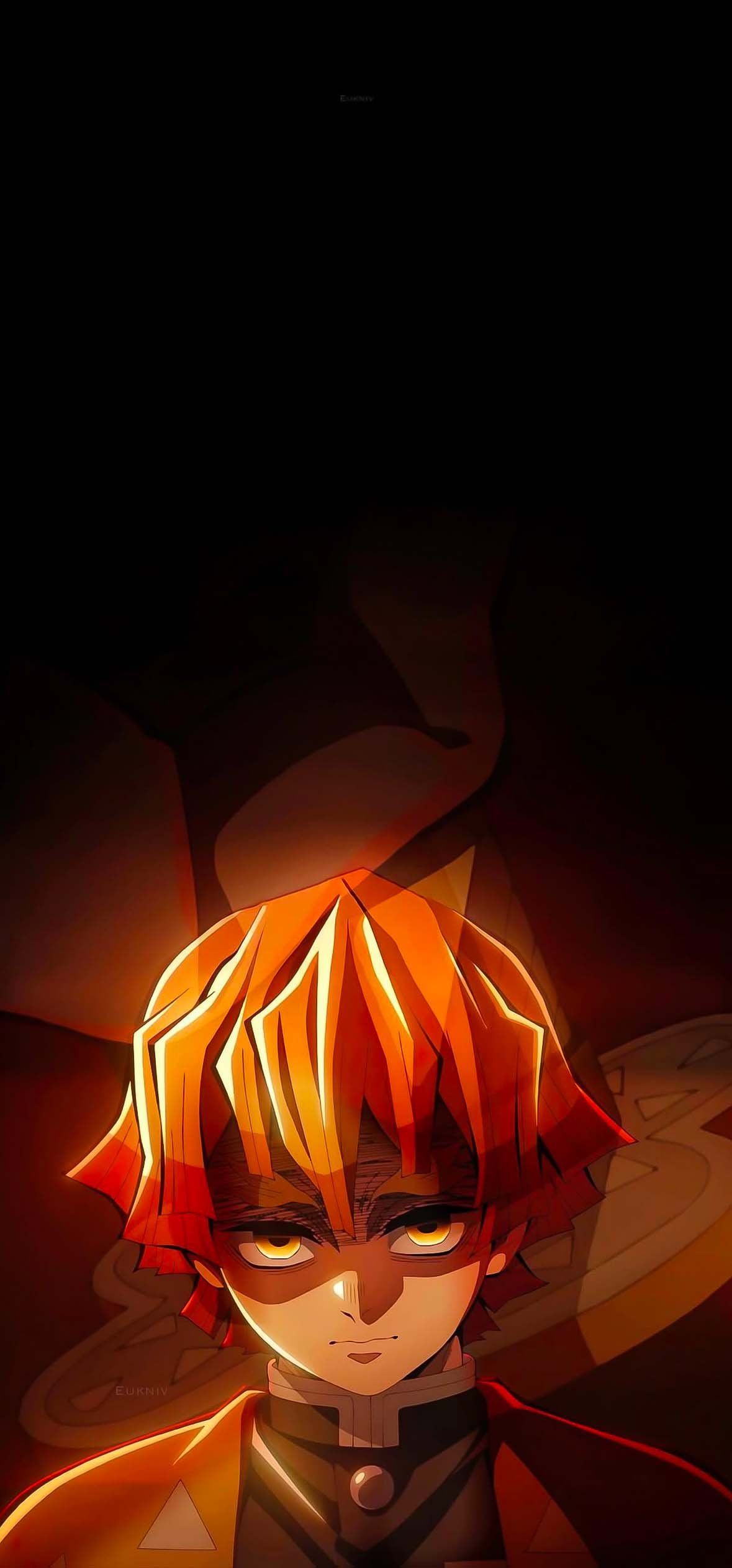 1179x2526 Zenitsu iPad Wallpaper