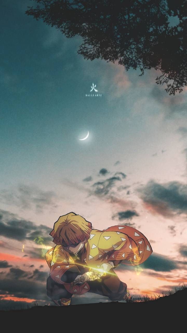 720x1280 Zenitsu Agatsuma wallpaper