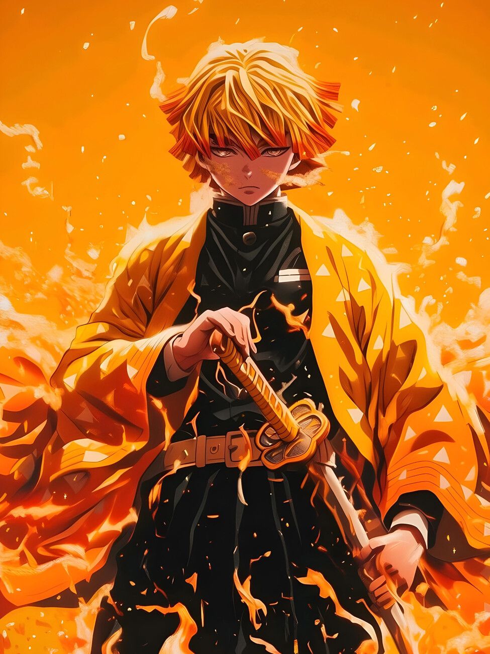 975x1300 Poster Zenitsu