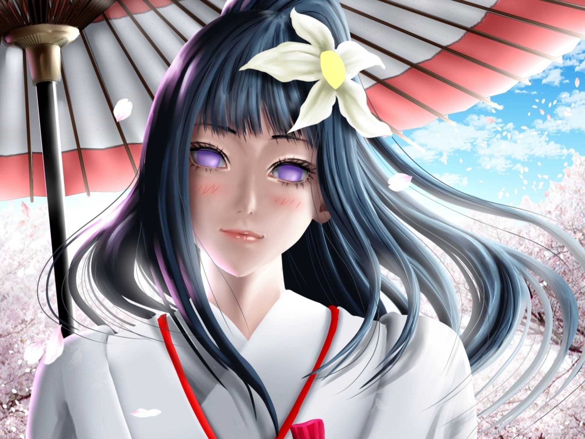 1920x1440 Stunning HD Wallpaper of Hinata Hyuga