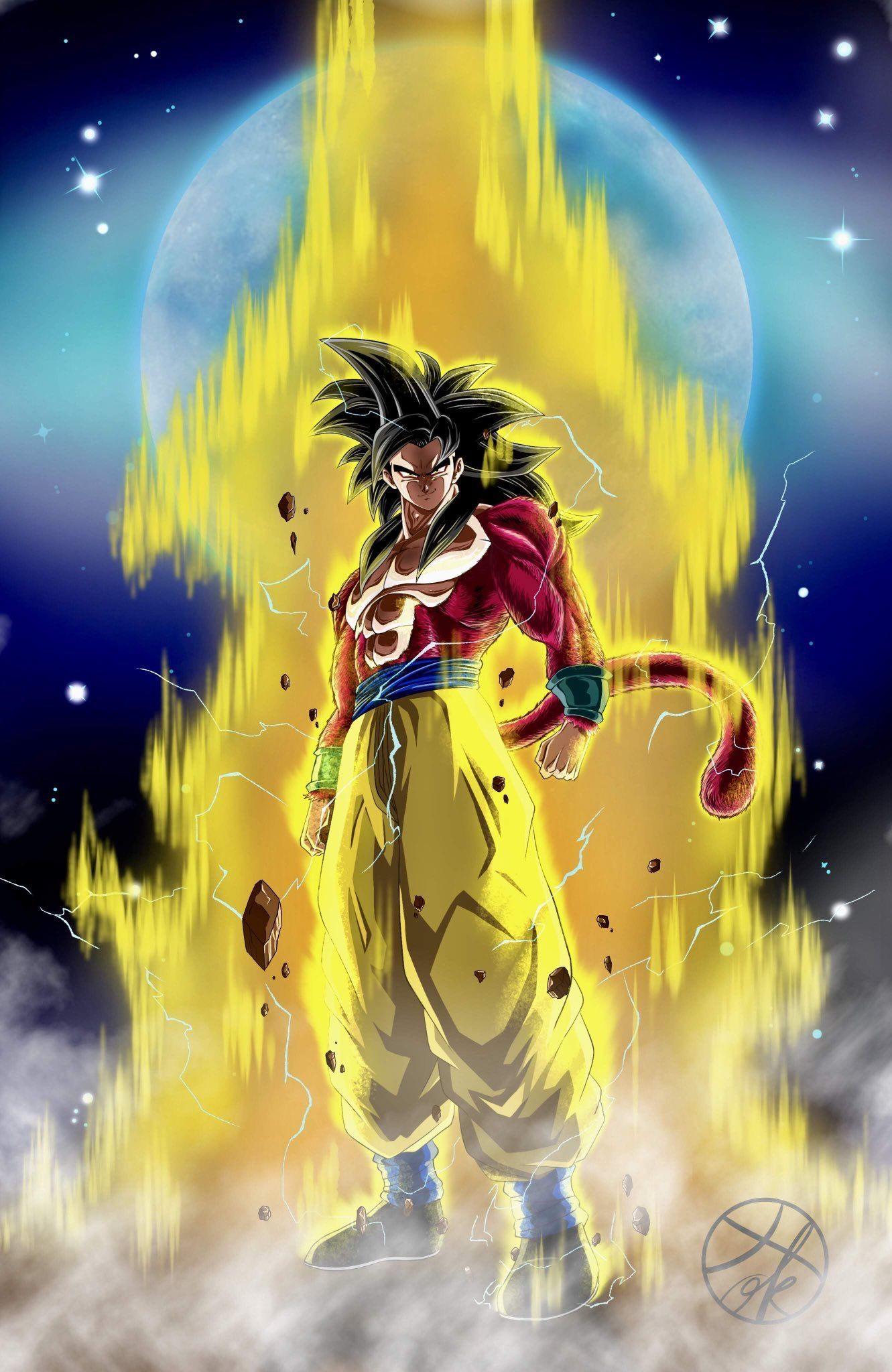 Goku Super Saiyan 4 Wallpapers - Wallpaper Cave