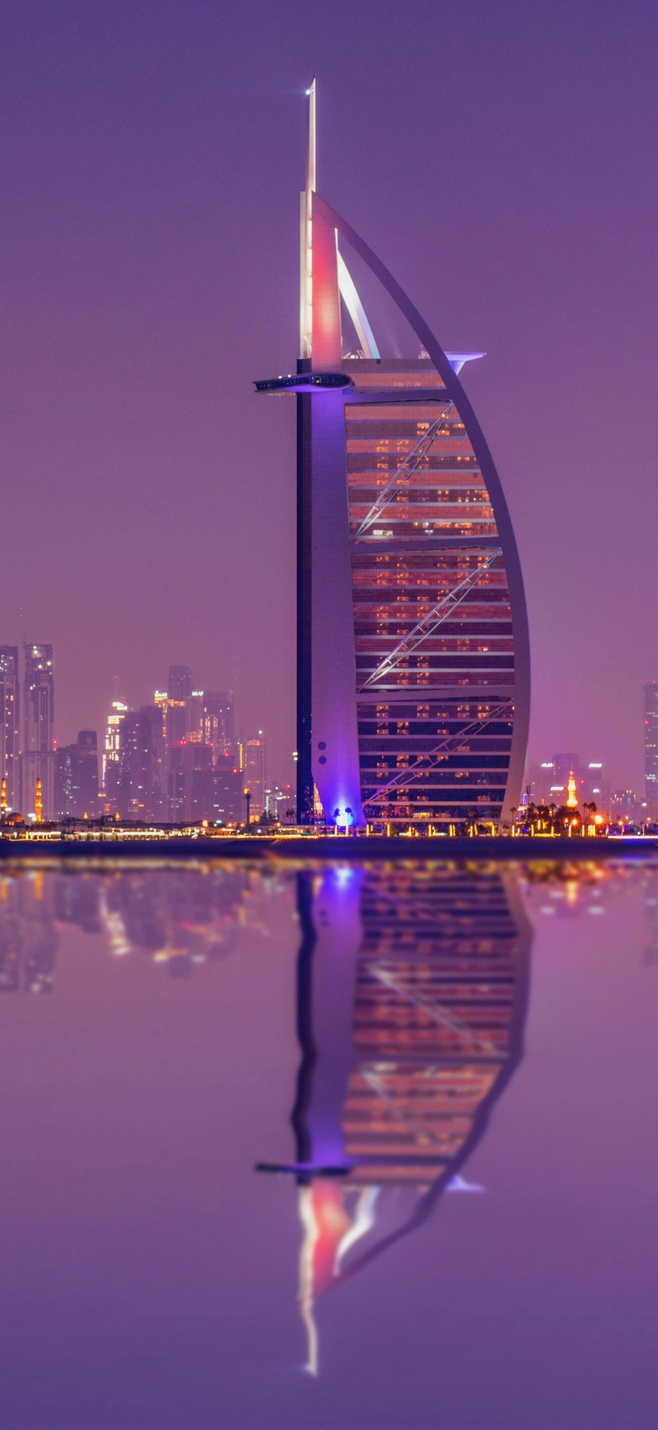 1320x2868 Burj Al Arab Wallpaper 4K, Luxury Hotel, Cityscape