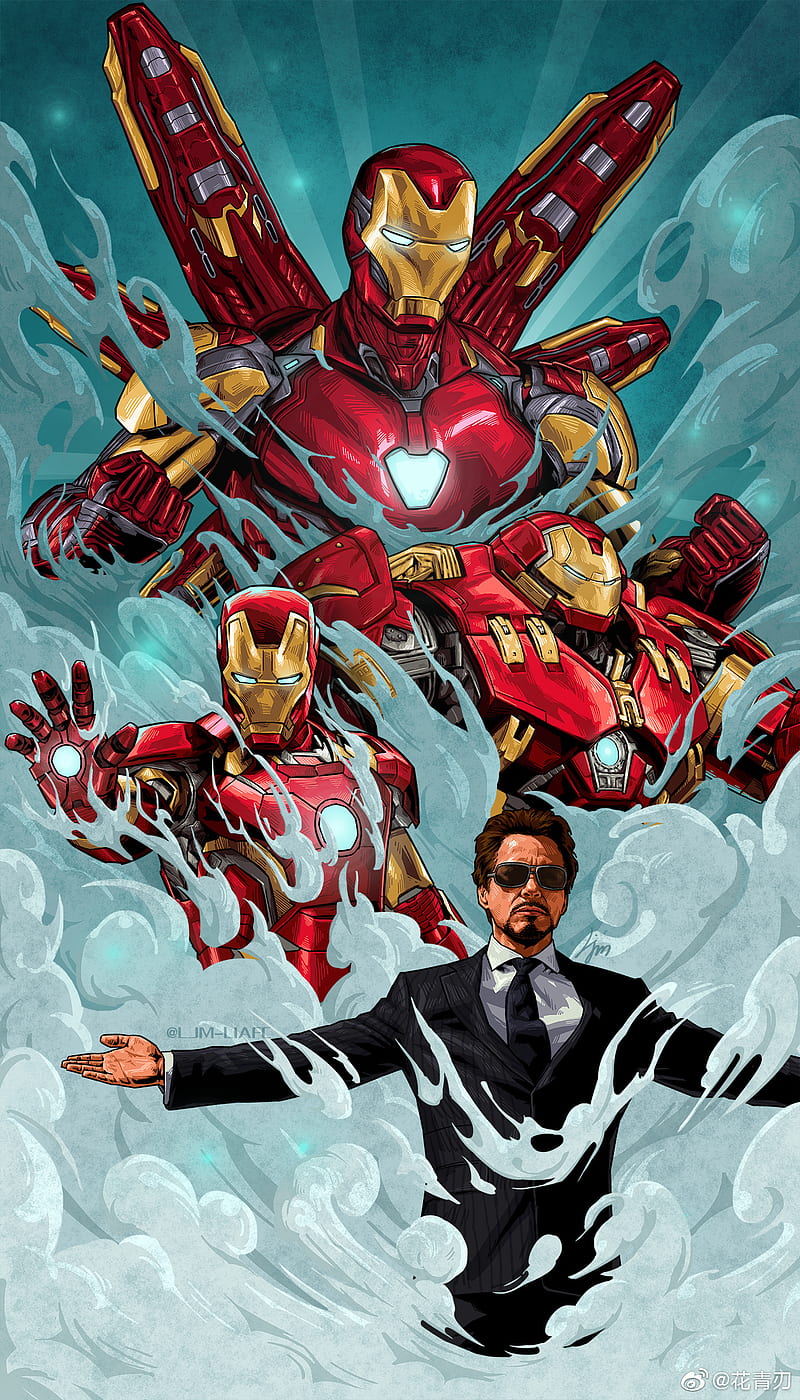 800x1400 HD ironman avenger wallpaper