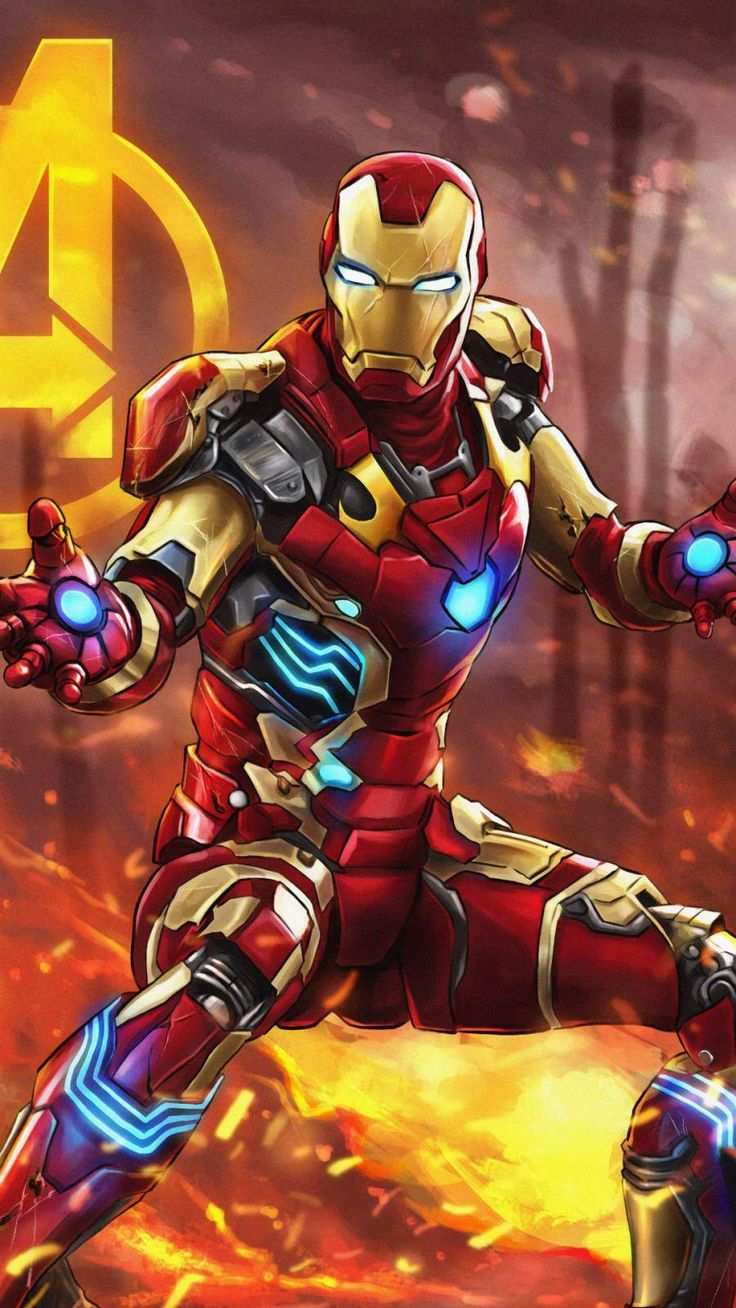 736x1308 The Iron Man Art iPhone Wallpaper