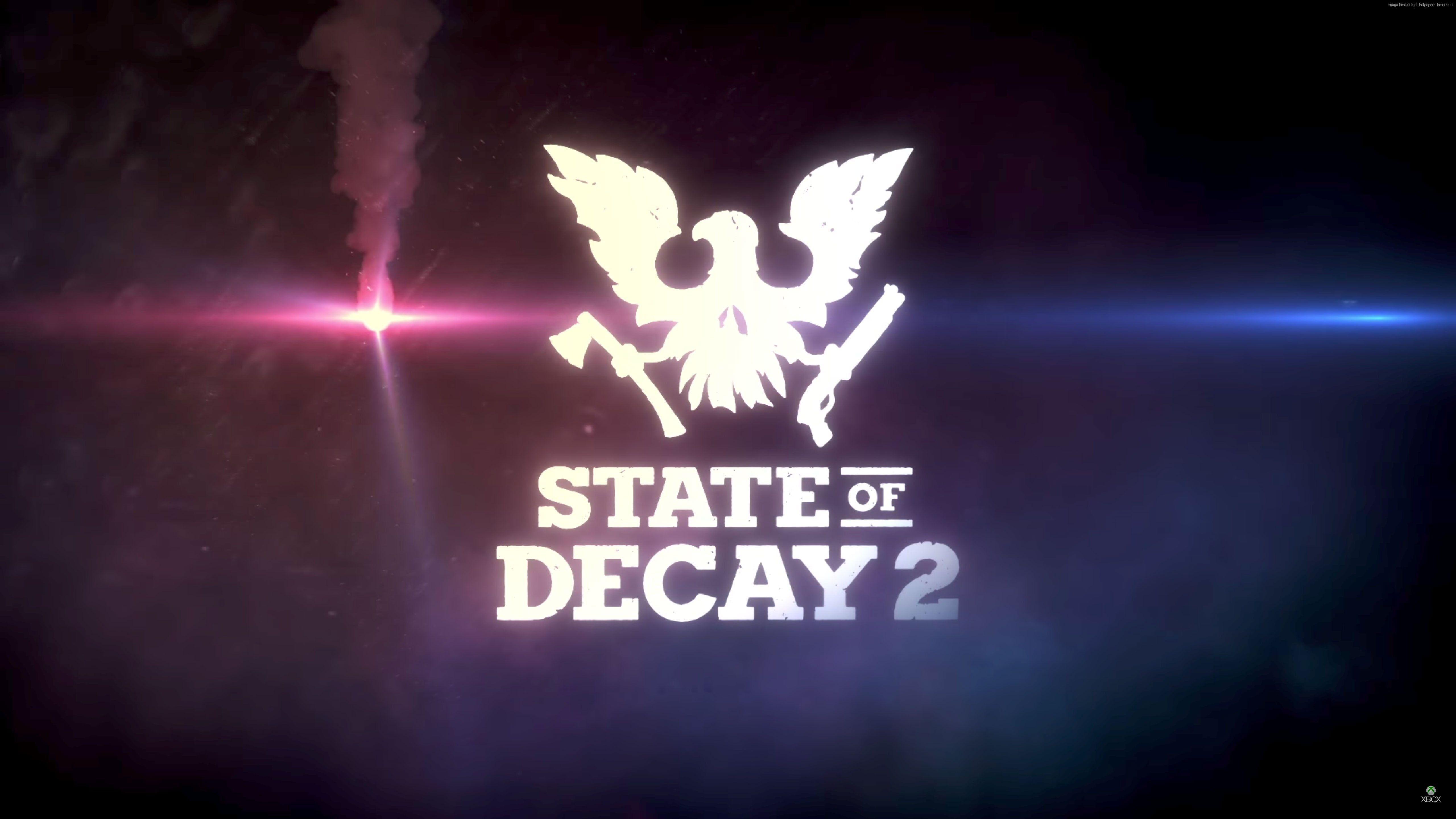 5120x2880 State of Decay 2 logo HD wallpaper
