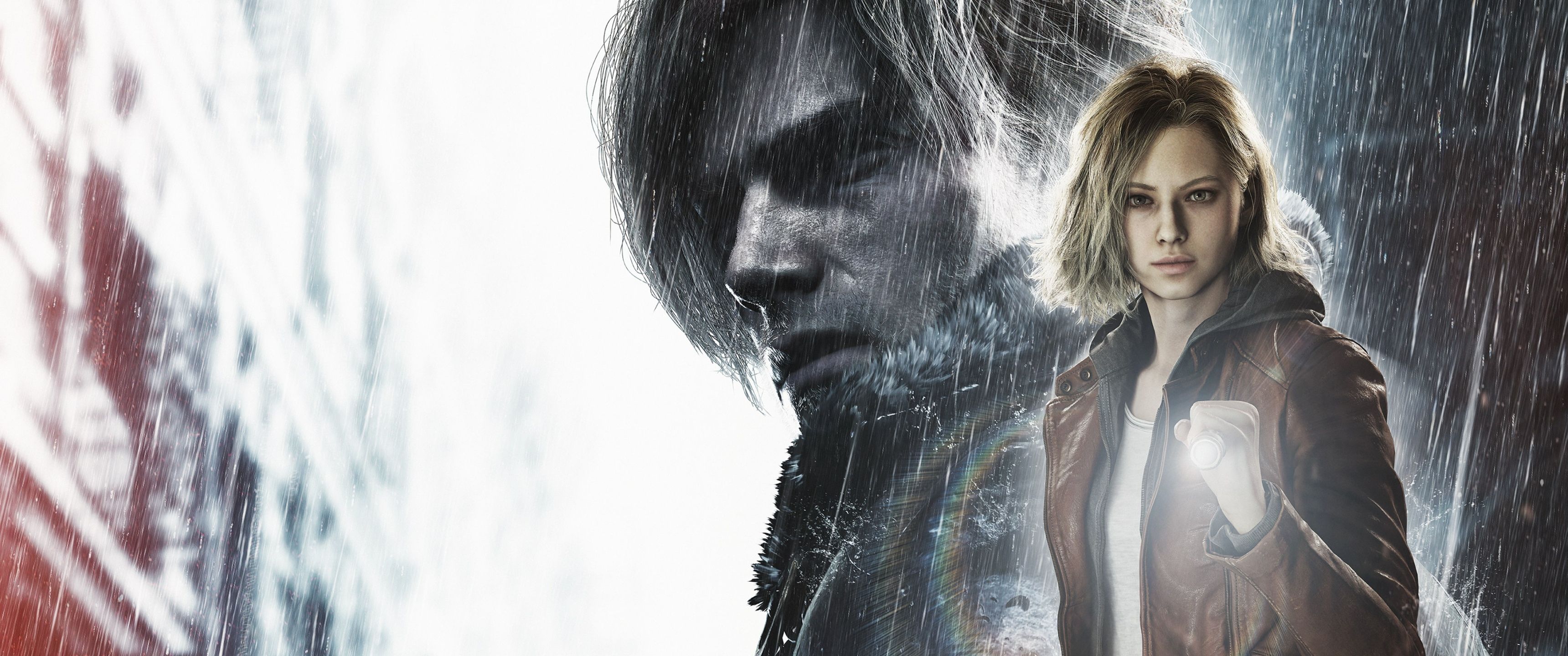 3440x1440 Leon S. Kennedy Wallpaper 4K, Grace Ashcroft