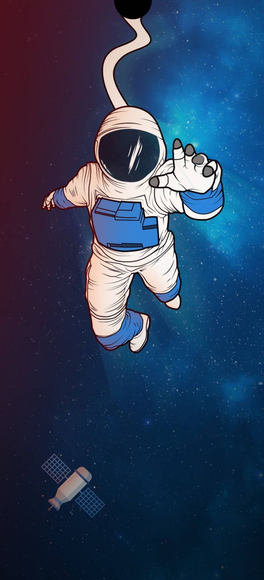 874x1920 Spaceman Background
