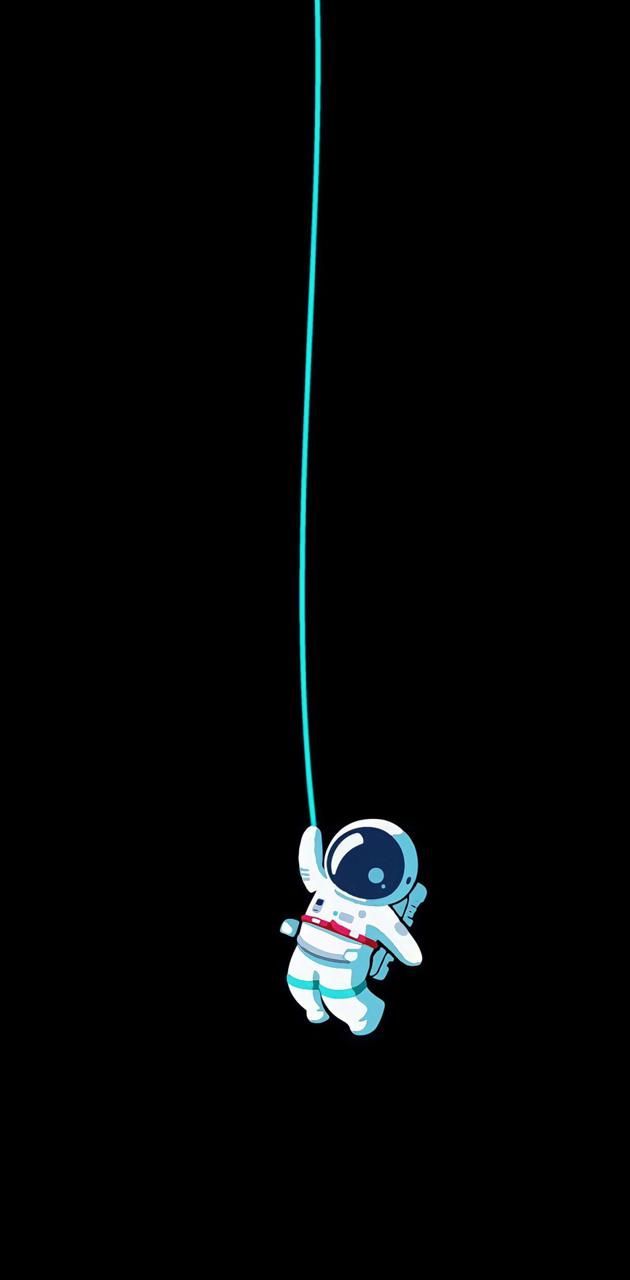 630x1280 Spaceman wallpaper