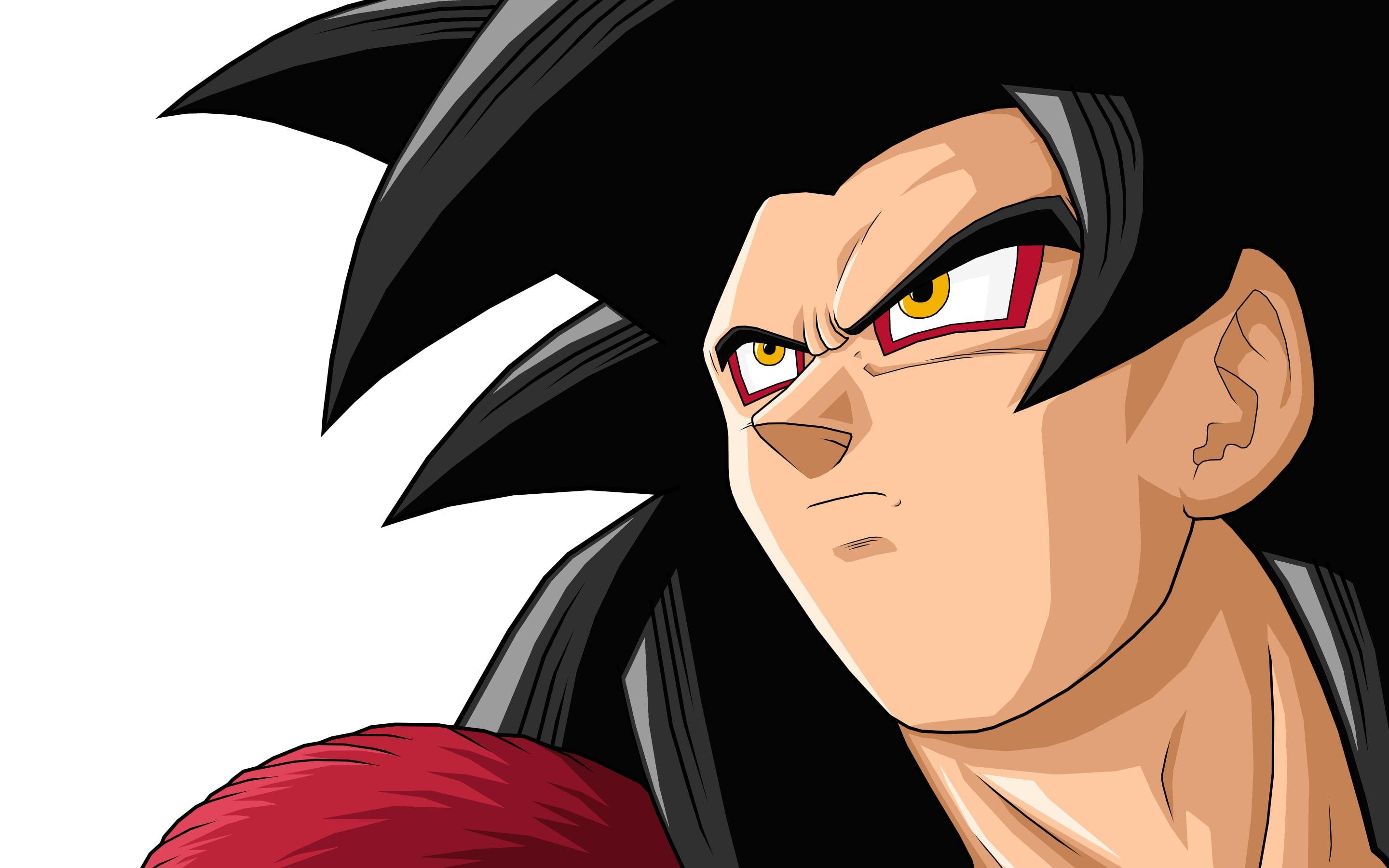 2880x1800 Son Goku Super Saiyan 4 HD wallpaper
