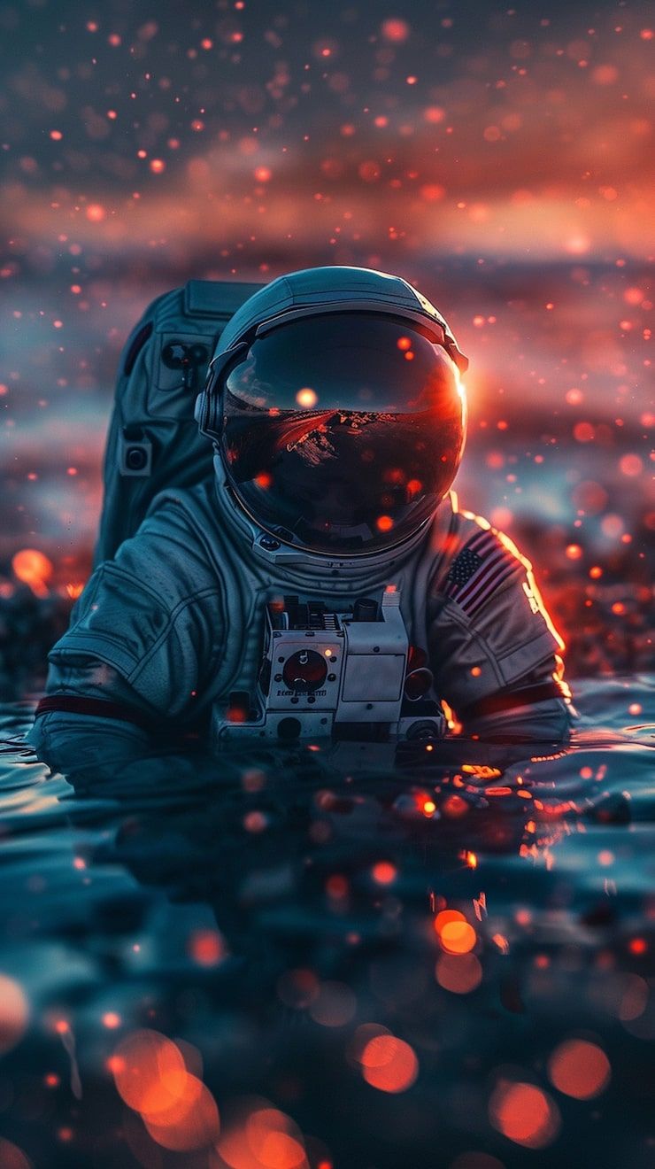 740x1320 Astronaut wallpaper Image